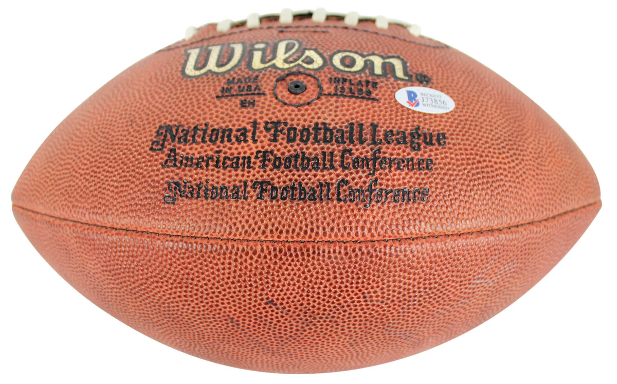Cowboys Emmitt Smith Authentic Signed Nfl Football Official BAS #J73856