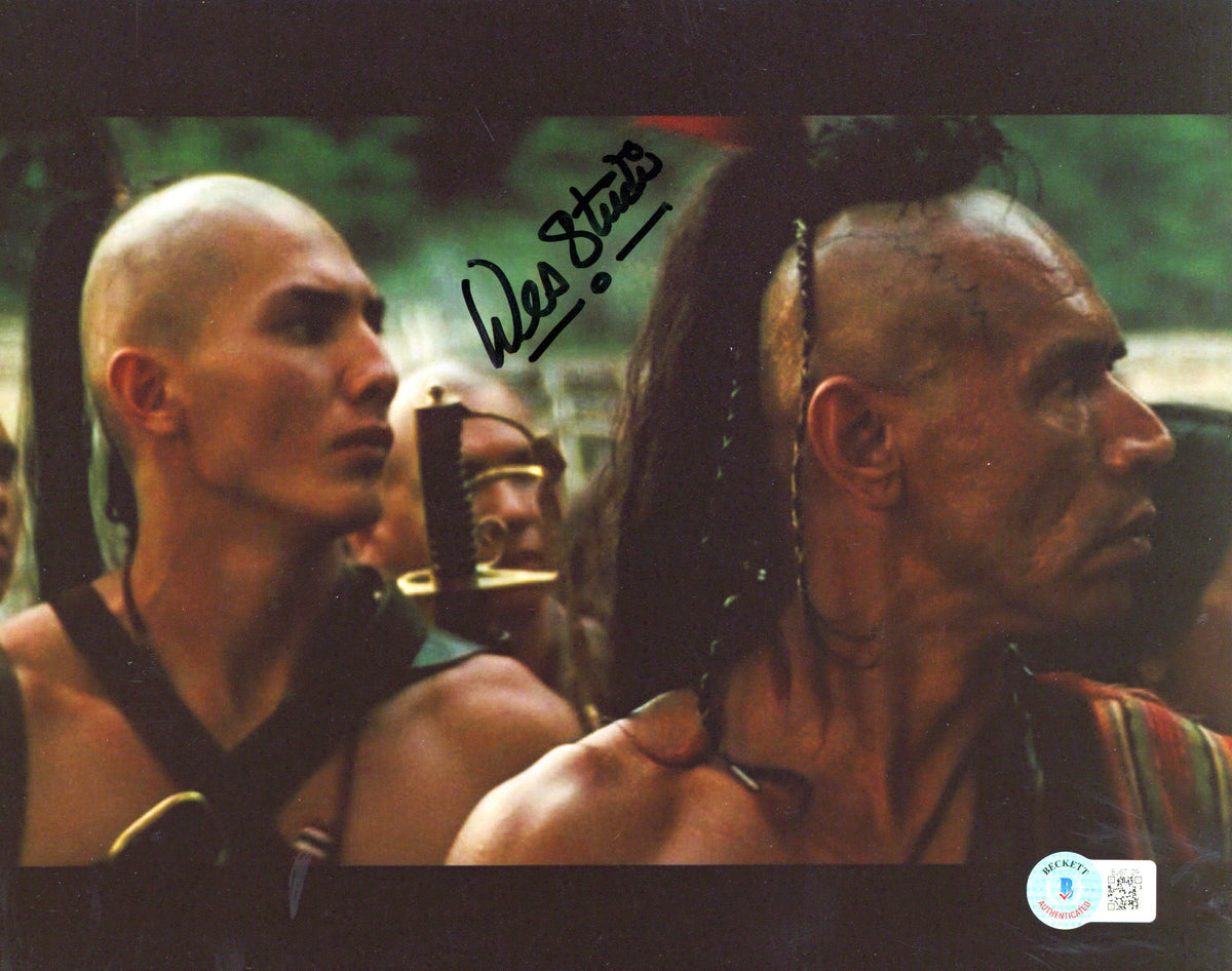 Wes Studi The Last of the Mohicans Authentic Signed 8x10 Photo BAS #BJ67529