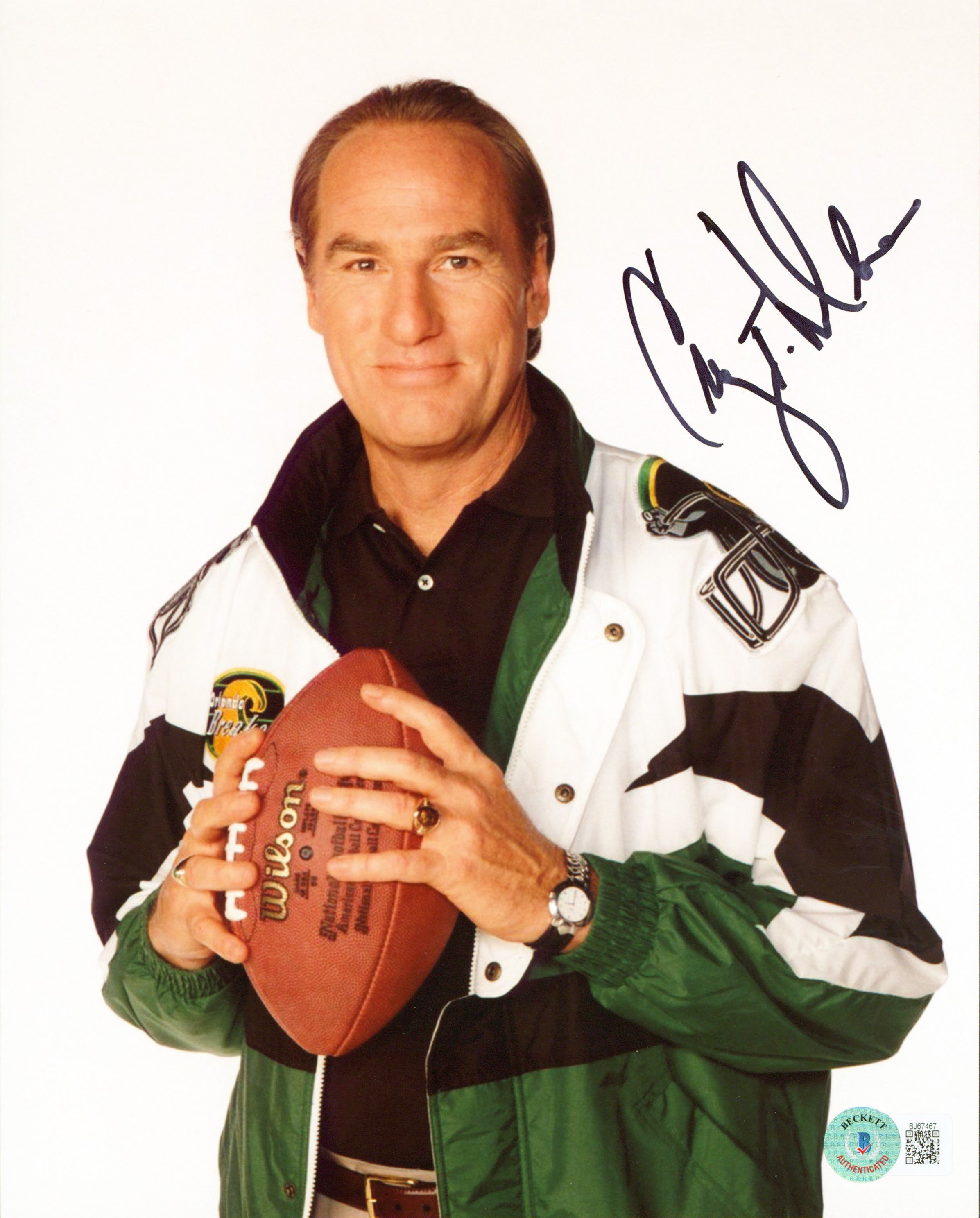 Craig T. Nelson Coach Authentic Signed 8x10 Photo Autographed BAS #BJ67467