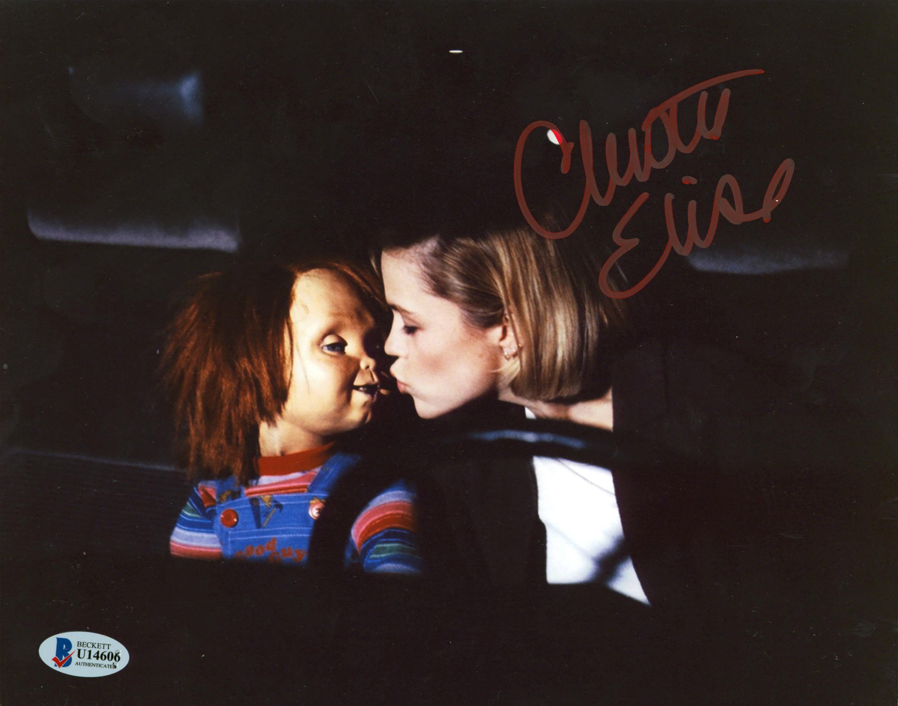 Christine Elise Child's Play 2 Authentic Signed 8x10 Photo BAS #U14606