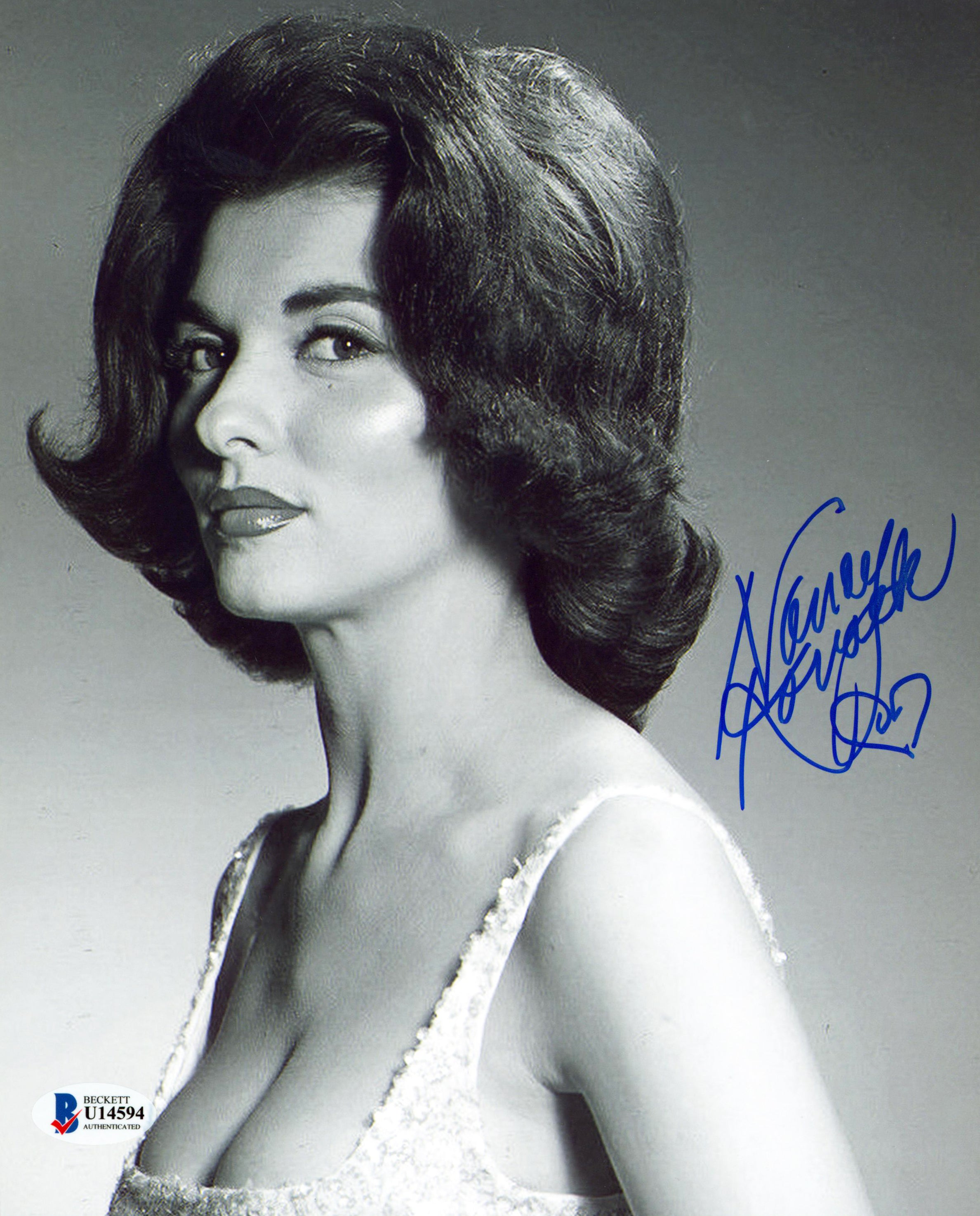 Nancy Kovack Jason and the Argonauts Signed 8x10 Sexy Photo BAS #U14594