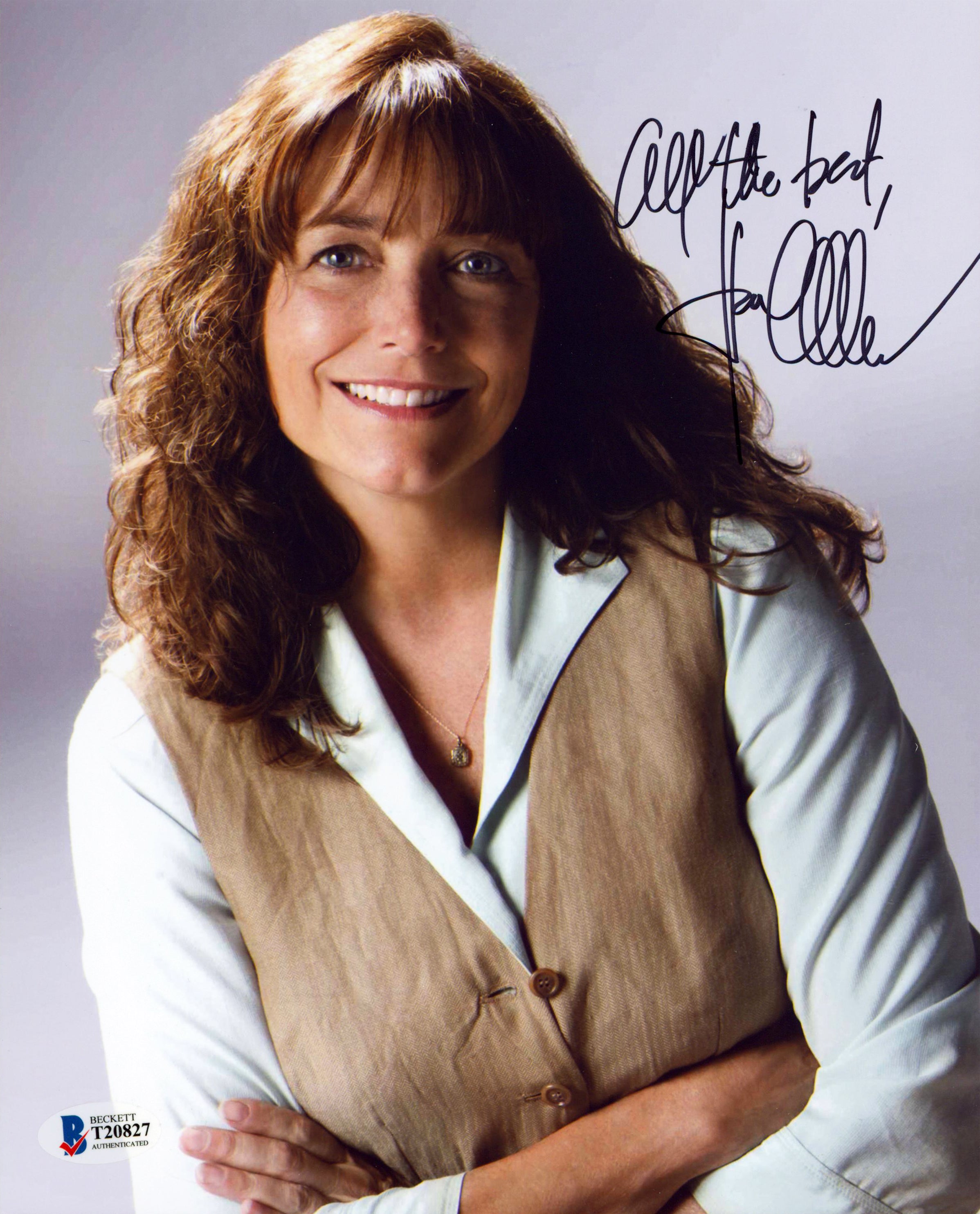 Karen Allen Indiana Jones "All The Best" Authentic Signed 8x10 Photo BAS #T20827