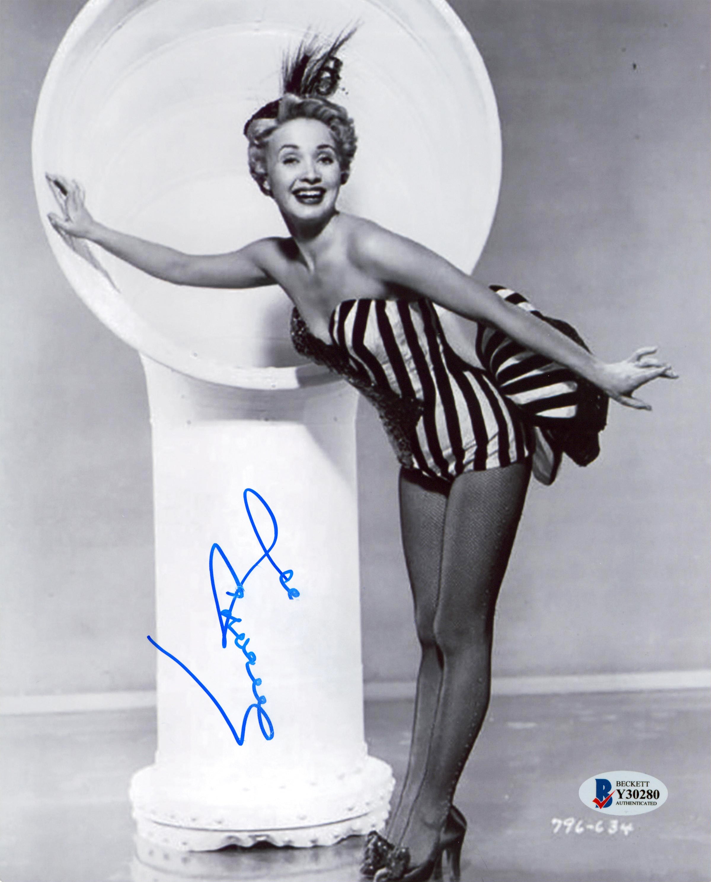 Jane Powell A Date with Judy Authentic Signed 8x10 Photo Autographed BAS #Y30280