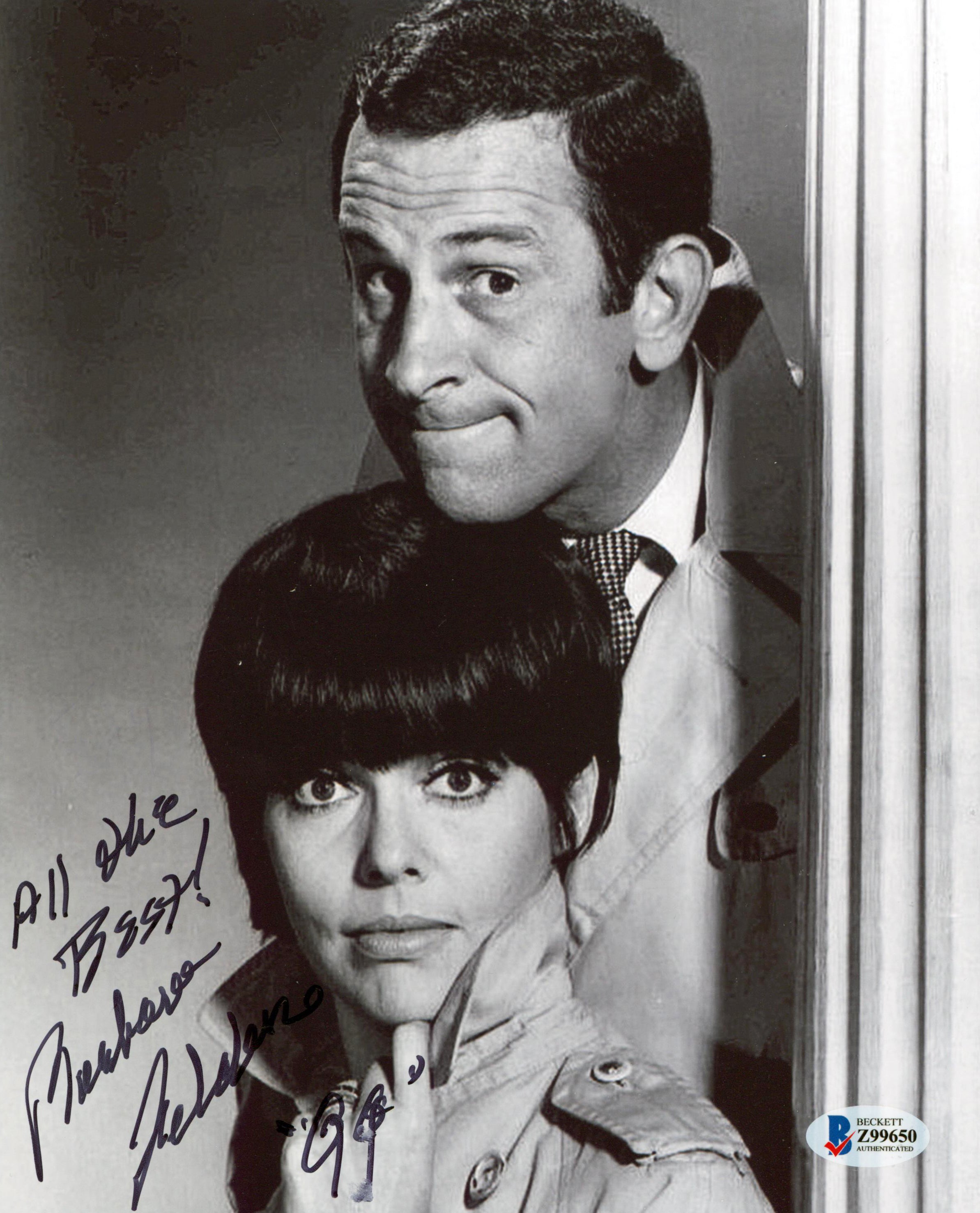 Barbara Feldon Get Smart "All The Best! '99'" Signed 8x10 Photo BAS #Z99650