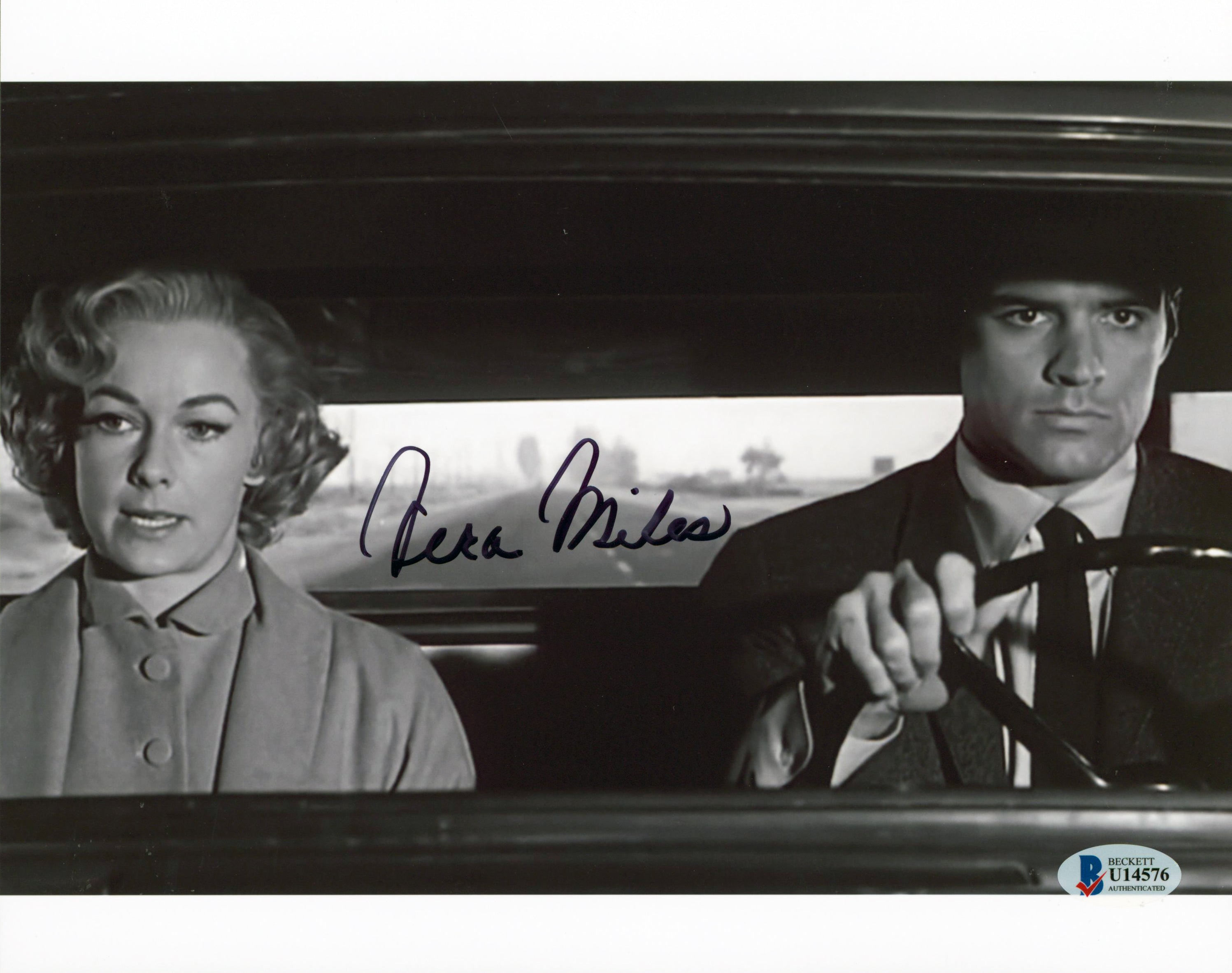 Vera Miles Psycho Authentic Signed 8x10 Photo Autographed BAS #U14576