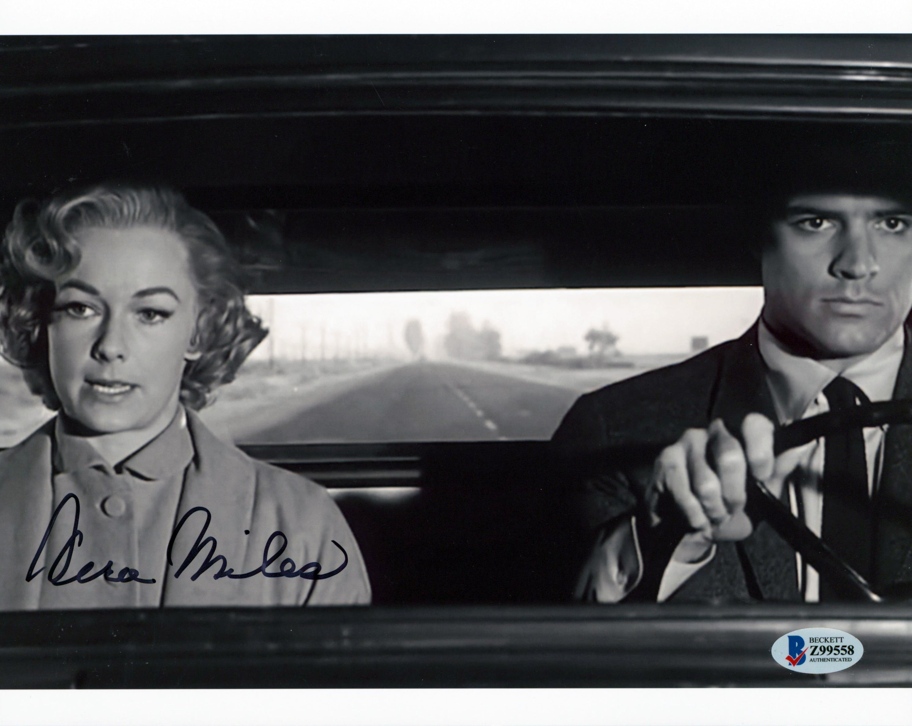 Vera Miles Psycho Authentic Signed 8x10 Photo Autographed BAS #Z99558