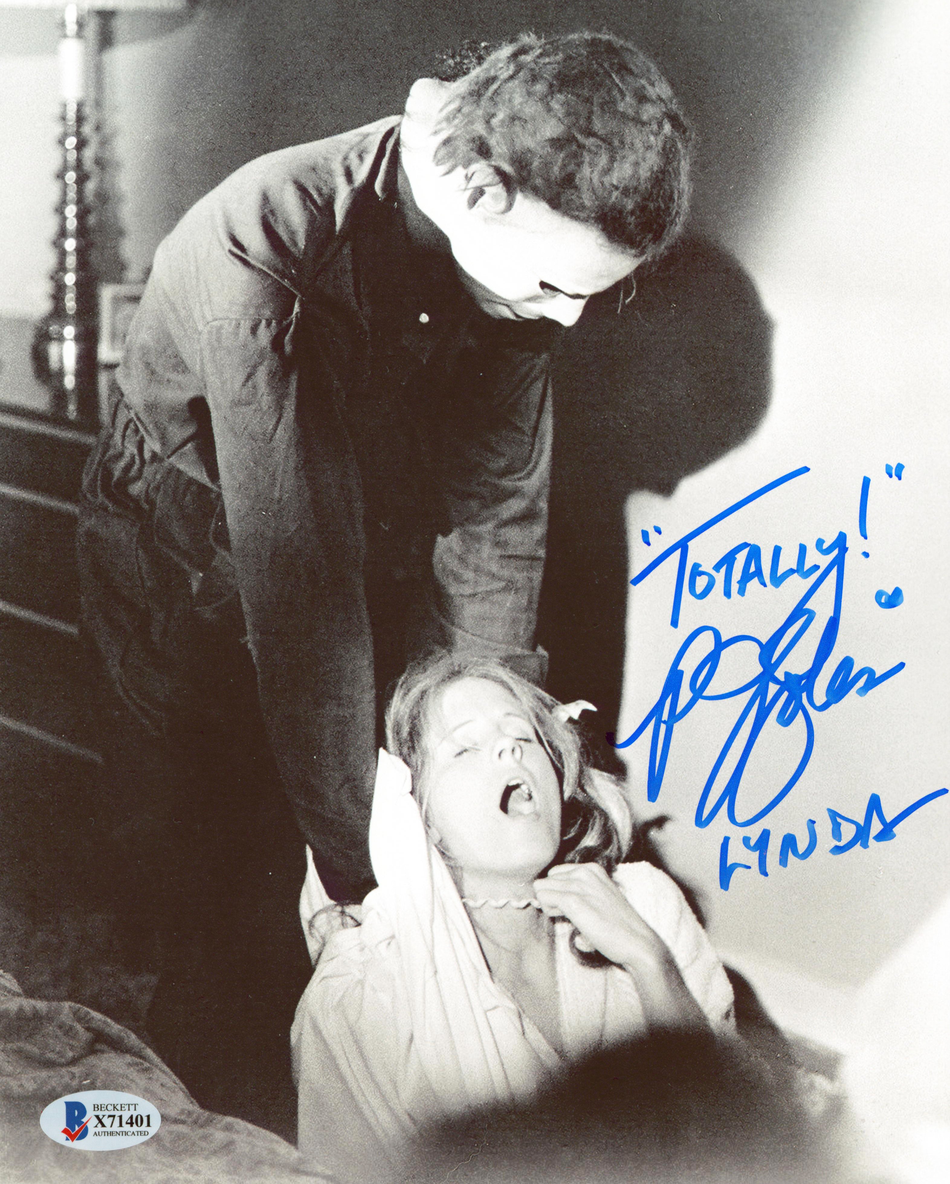P.J. Soles Halloween "Totally! Lynda" Authentic Signed 8x10 Photo BAS #X71401