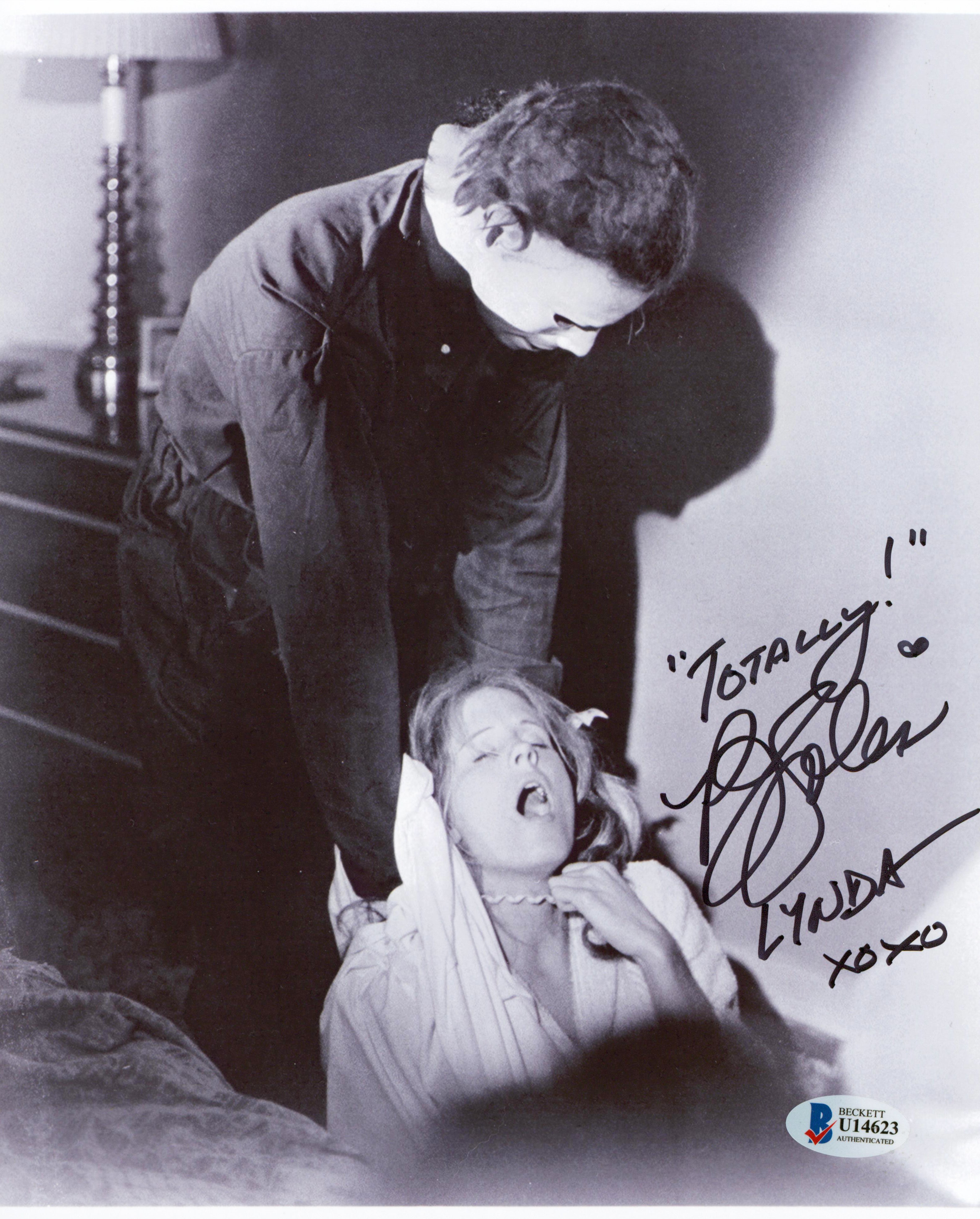P.J. Soles Halloween "Totally! Lynda XOXO" Signed 8x10 Photo BAS #U14623