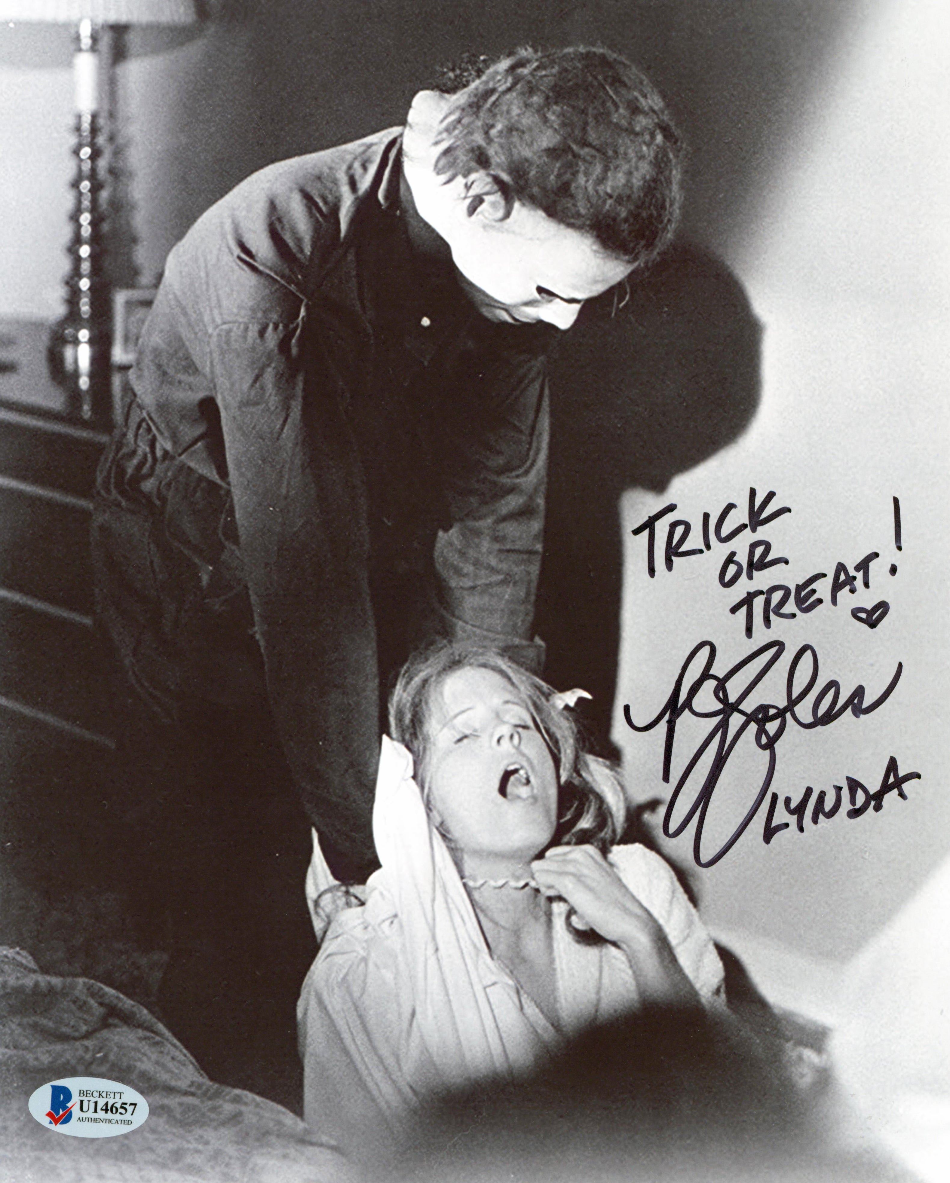 P.J. Soles Halloween "Trick or Treat! Lynda" Signed 8x10 Photo BAS #U14657