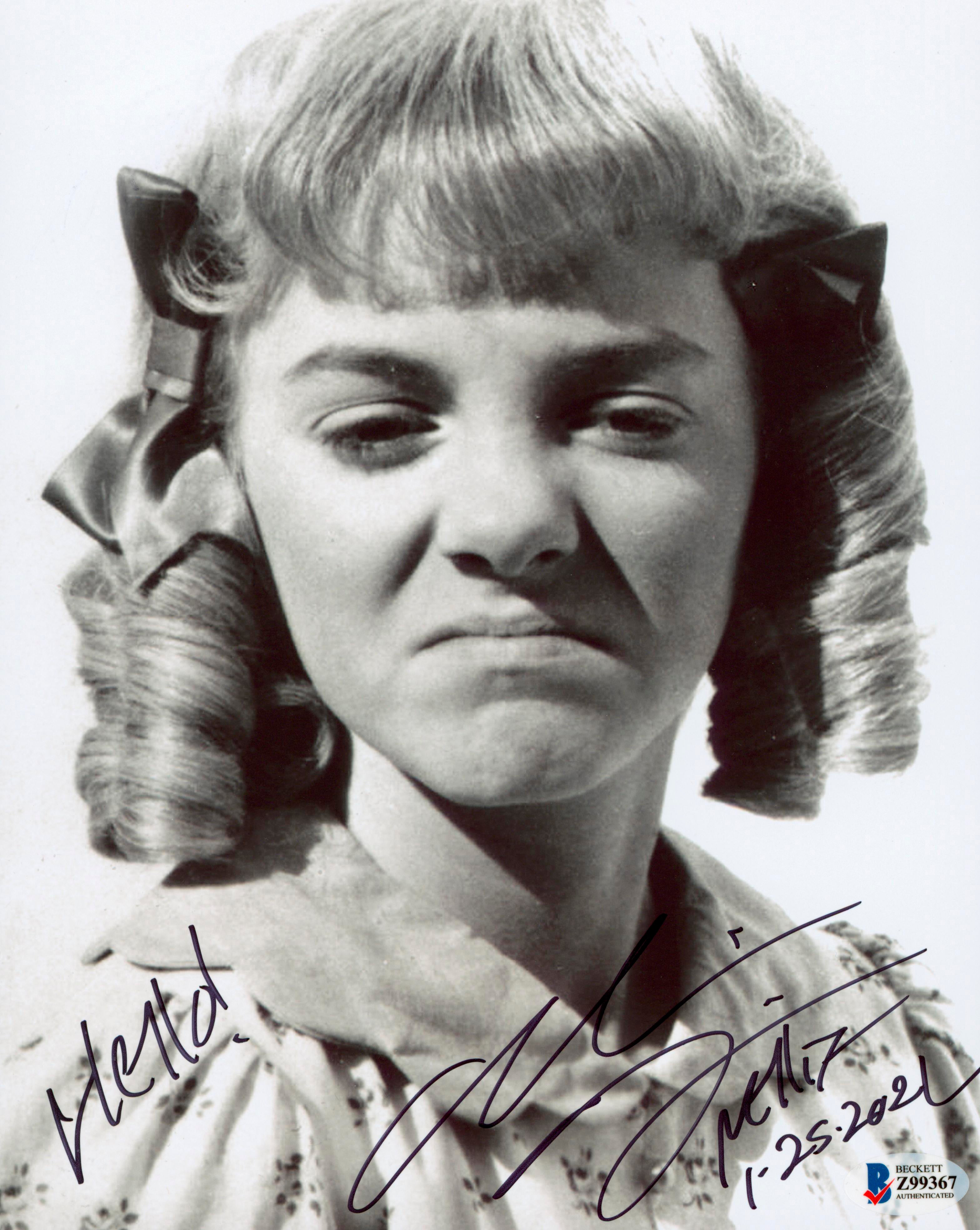 Alison Arngrim Little House on the Prairie Signed 8x10 Photo BAS #Z99367