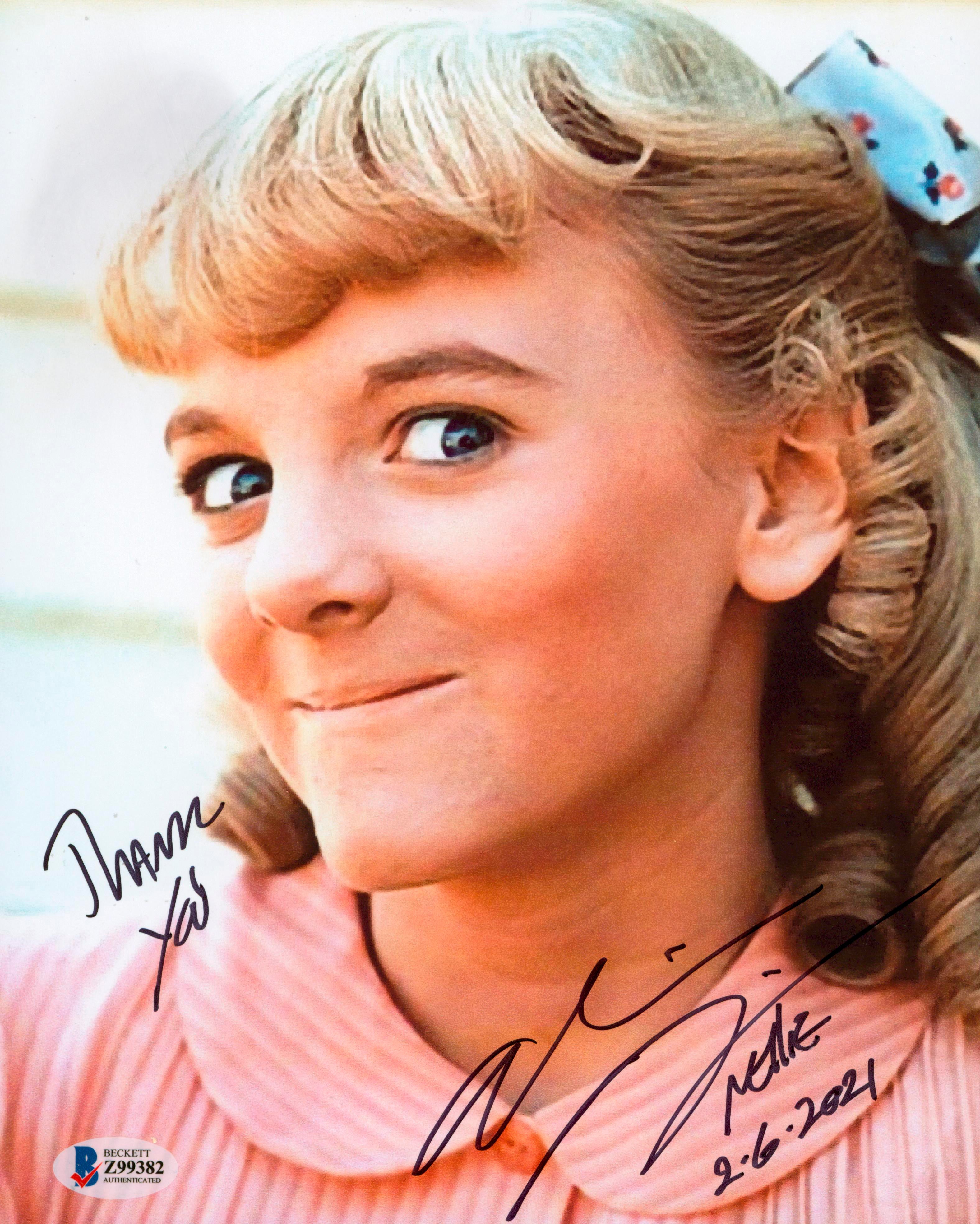 Alison Arngrim Little House on the Prairie Signed 8x10 Photo BAS #Z99382