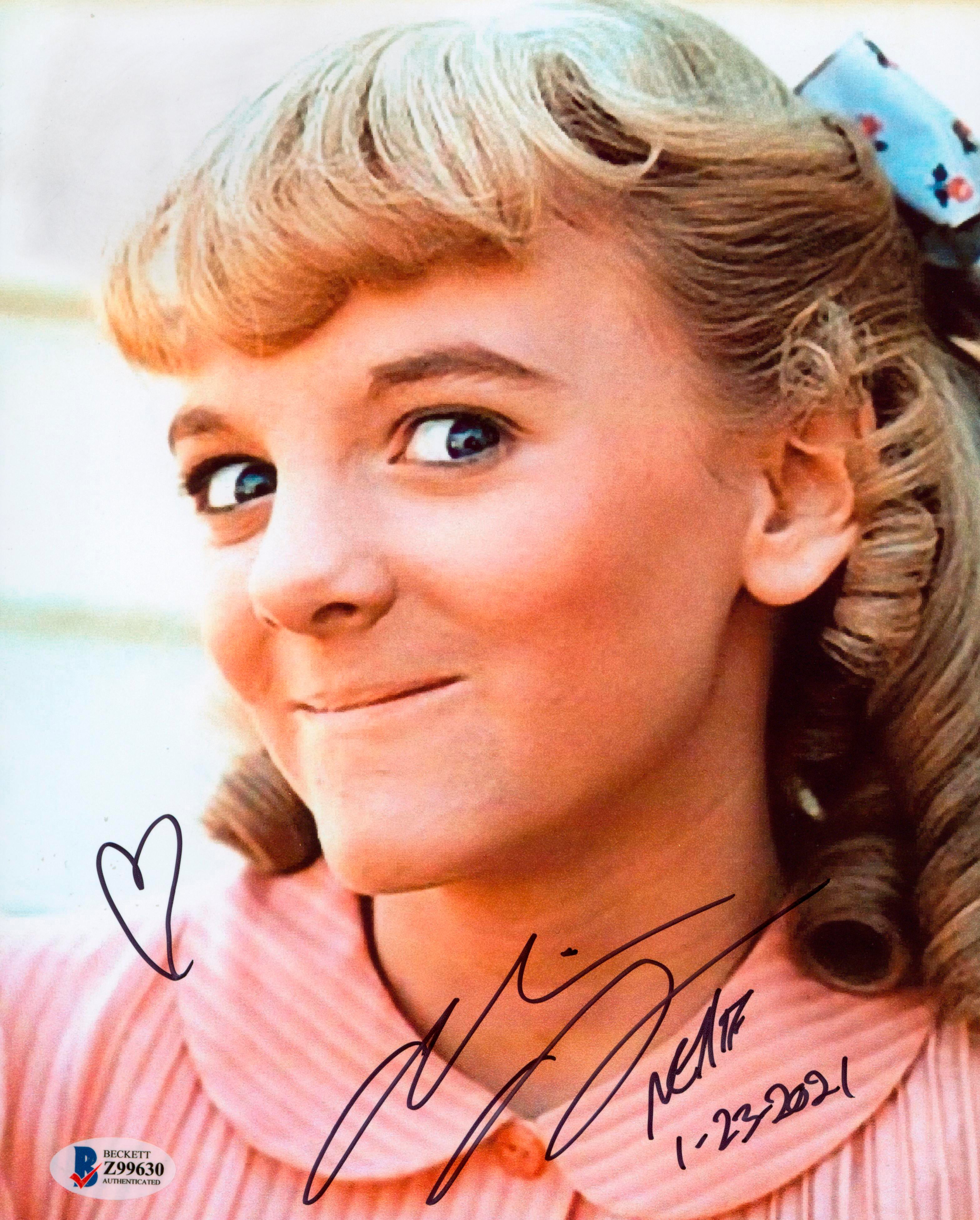 Alison Arngrim Little House on the Prairie Signed 8x10 Photo BAS #Z99630