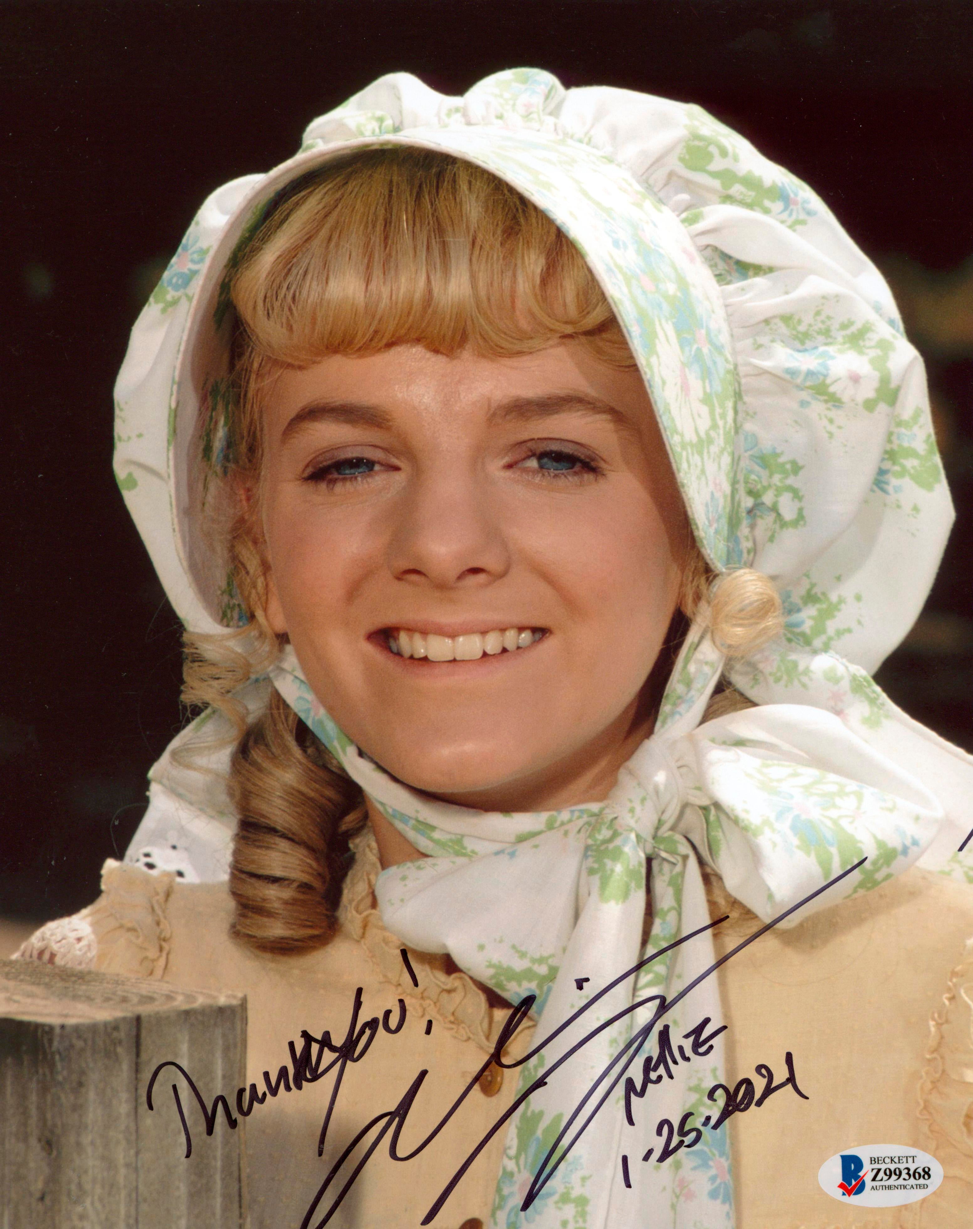 Alison Arngrim Little House on the Prairie "Thank You!" Signed 8x10 Photo BAS 5