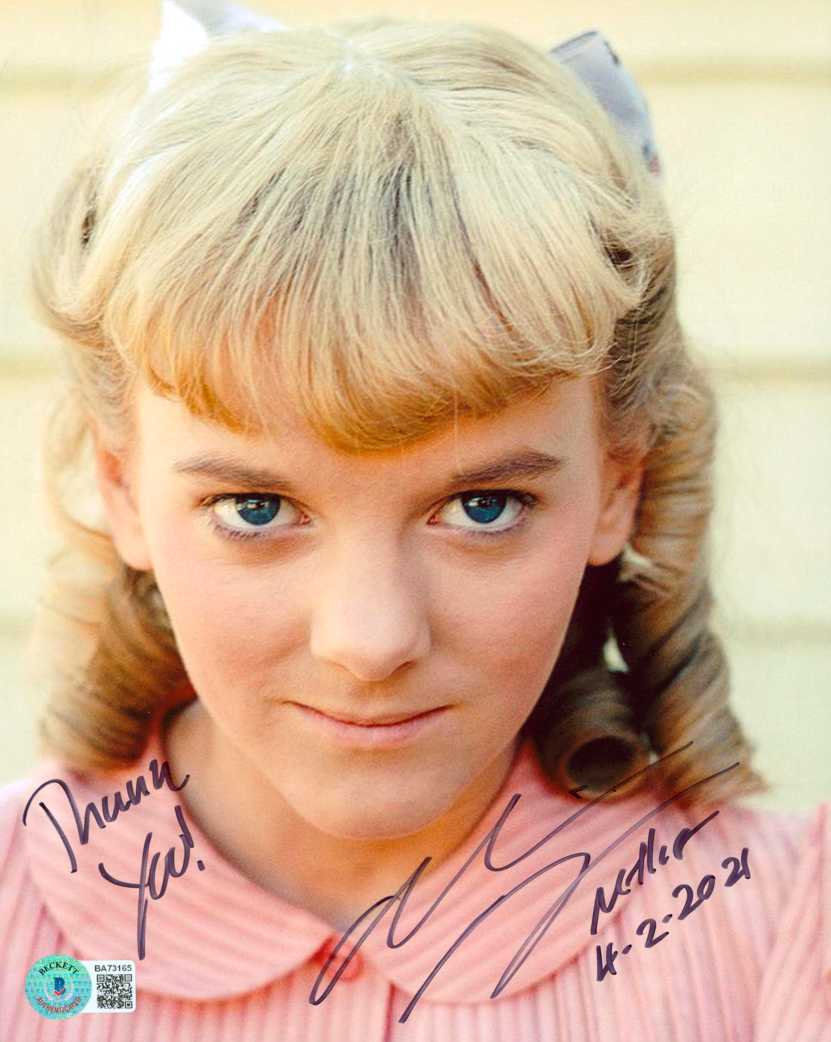 Alison Arngrim Little House on the Prairie Signed 8x10 Photo BAS #BA73165