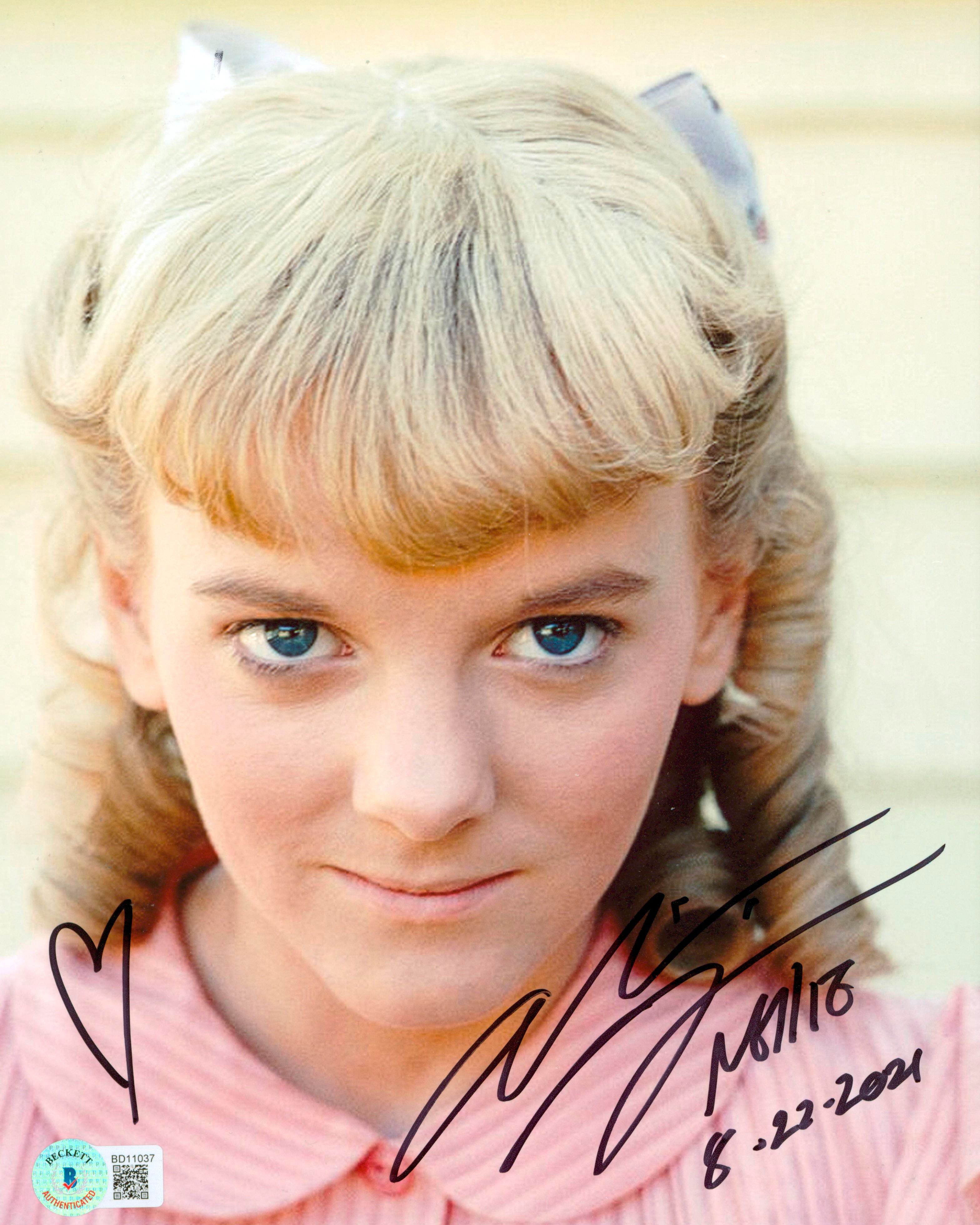 Alison Arngrim Little House on the Prairie Signed 8x10 Photo BAS #BD11037