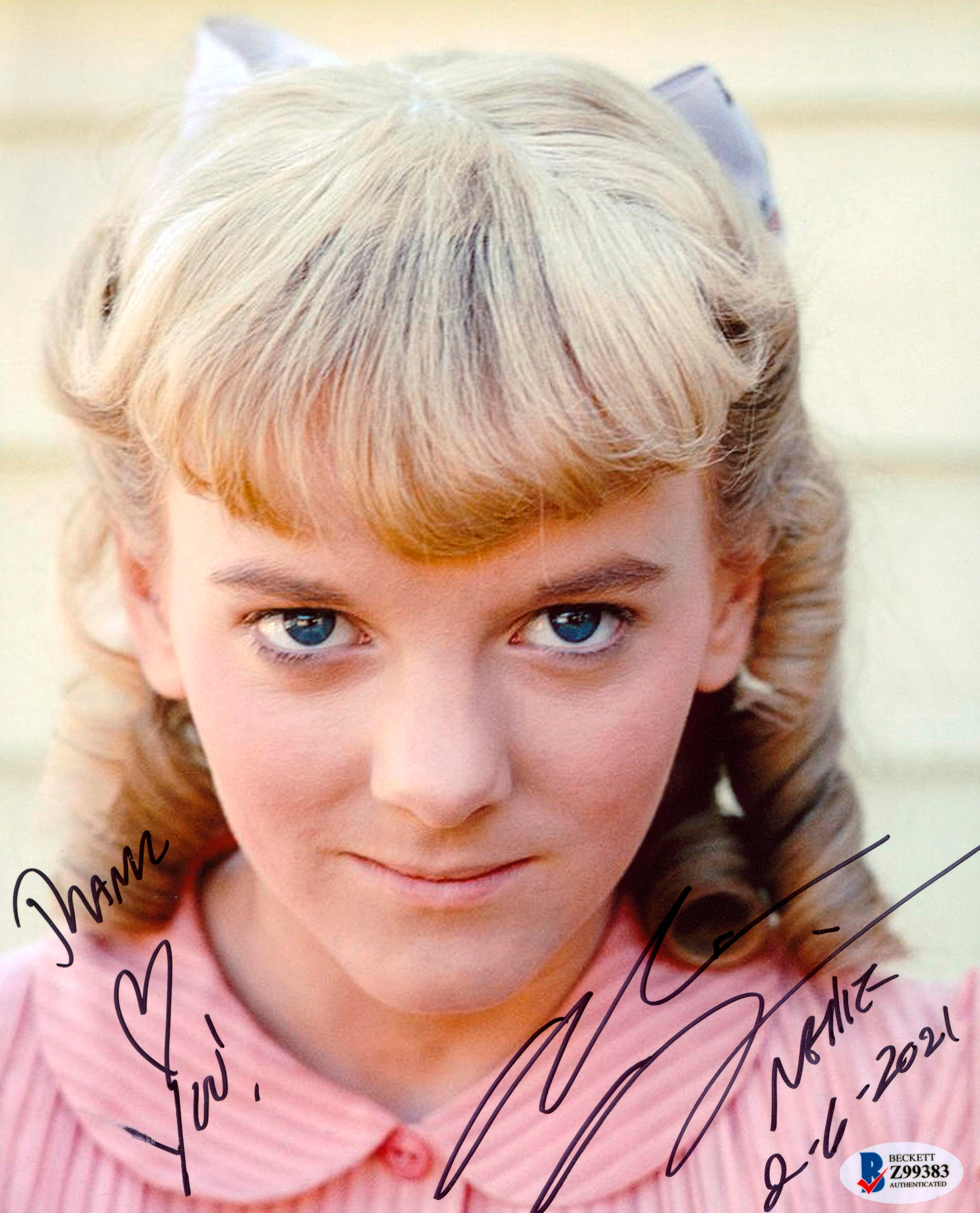 Alison Arngrim Little House on the Prairie "Thank You!" Signed 8x10 Photo BAS 6
