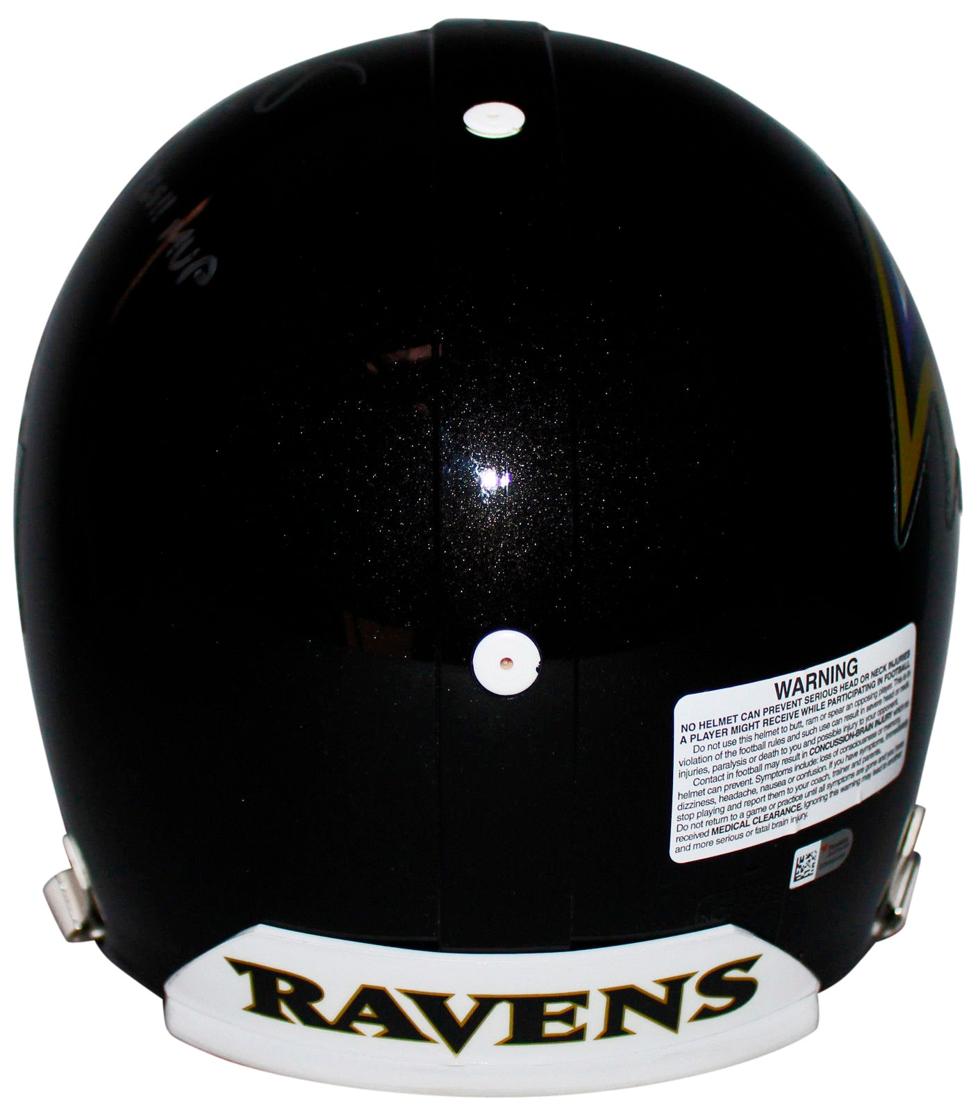 Ravens Joe Flacco "SB XLVII MVP" Signed Authentic Full Size Helmet Fanatics COA
