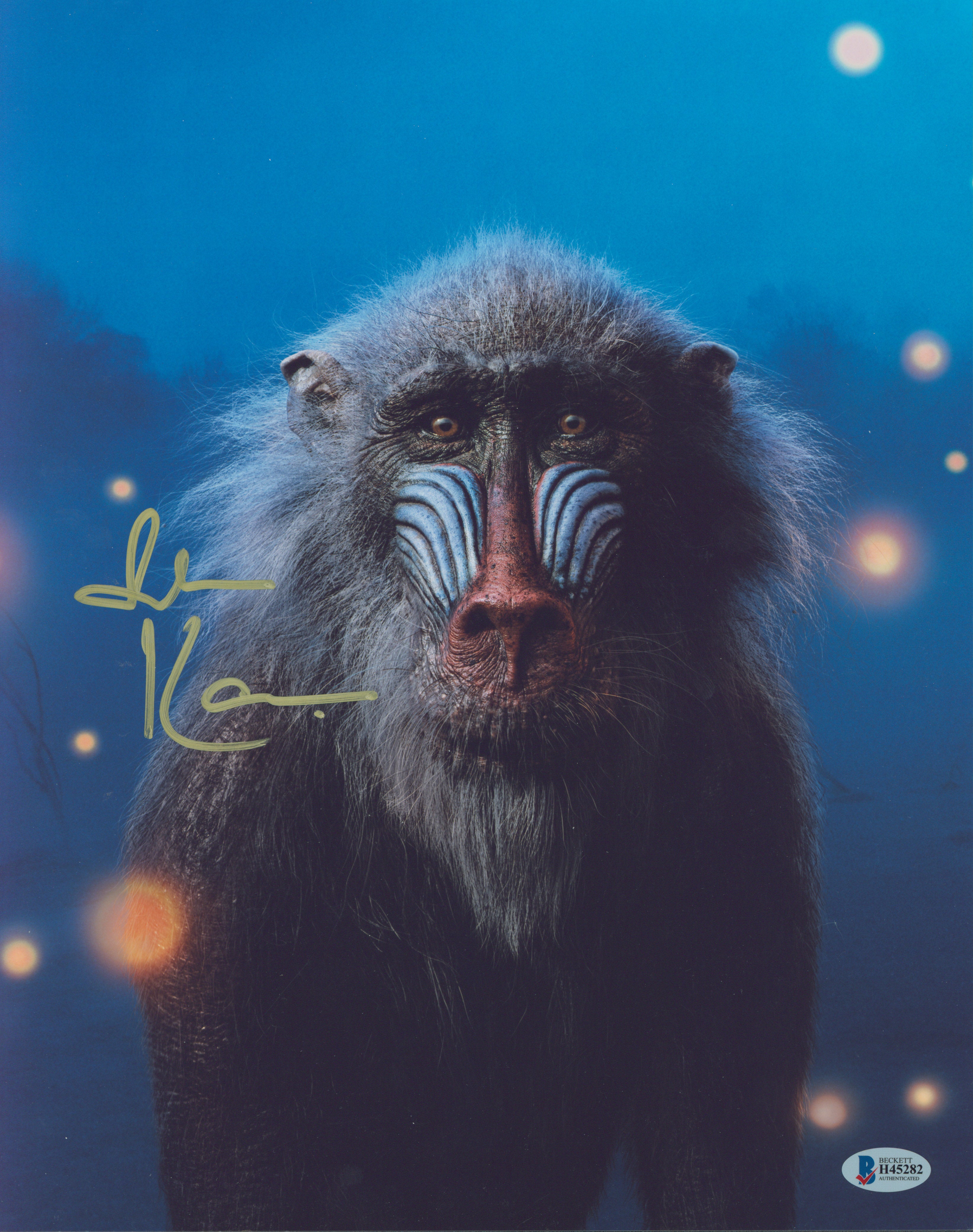 John Kani The Lion King Authentic Signed 11x14 Photo Autographed BAS #H45282
