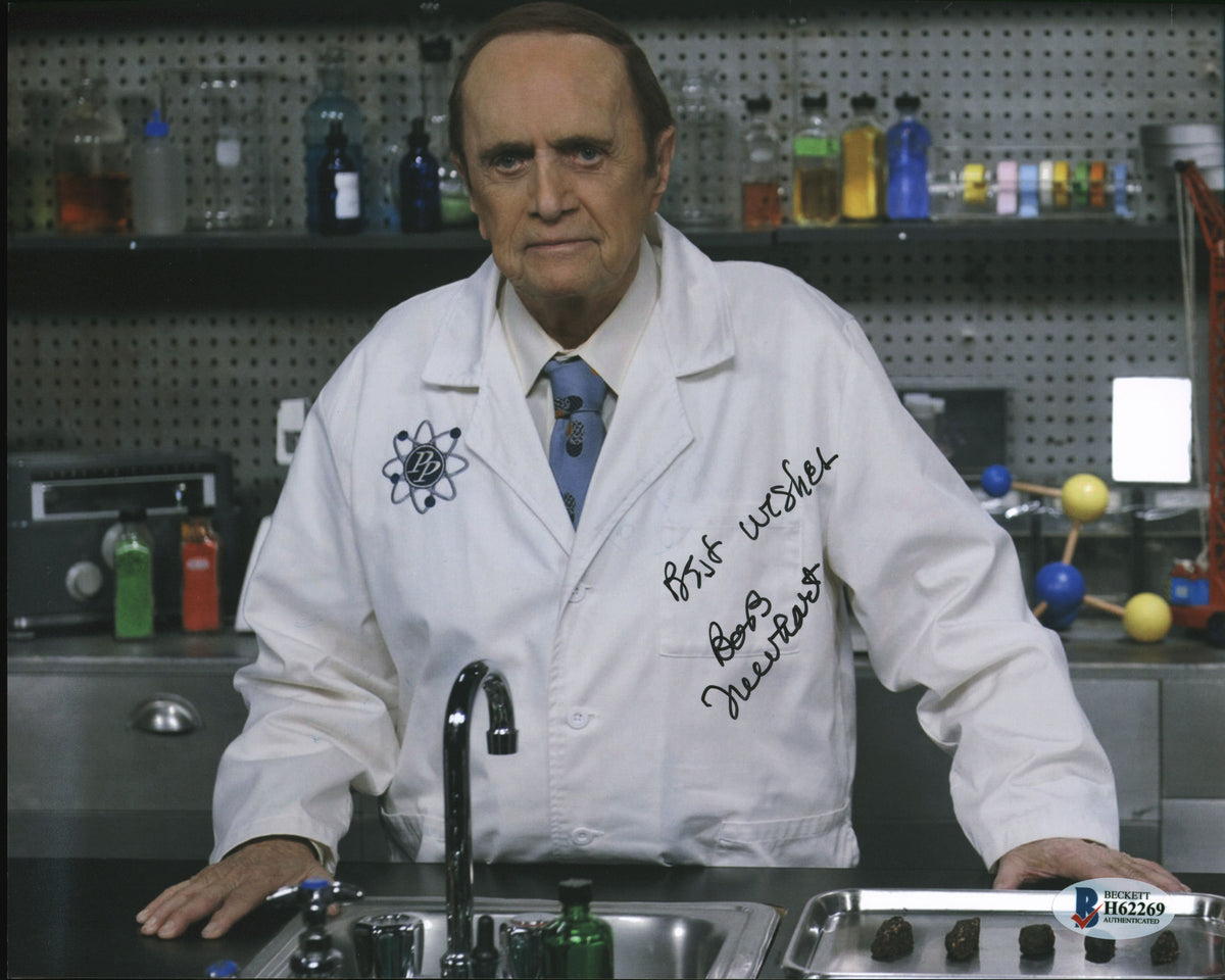 Bob Newhart The Big Bang Theory "Best Wishes" Signed 8x10 Photo BAS #H62269
