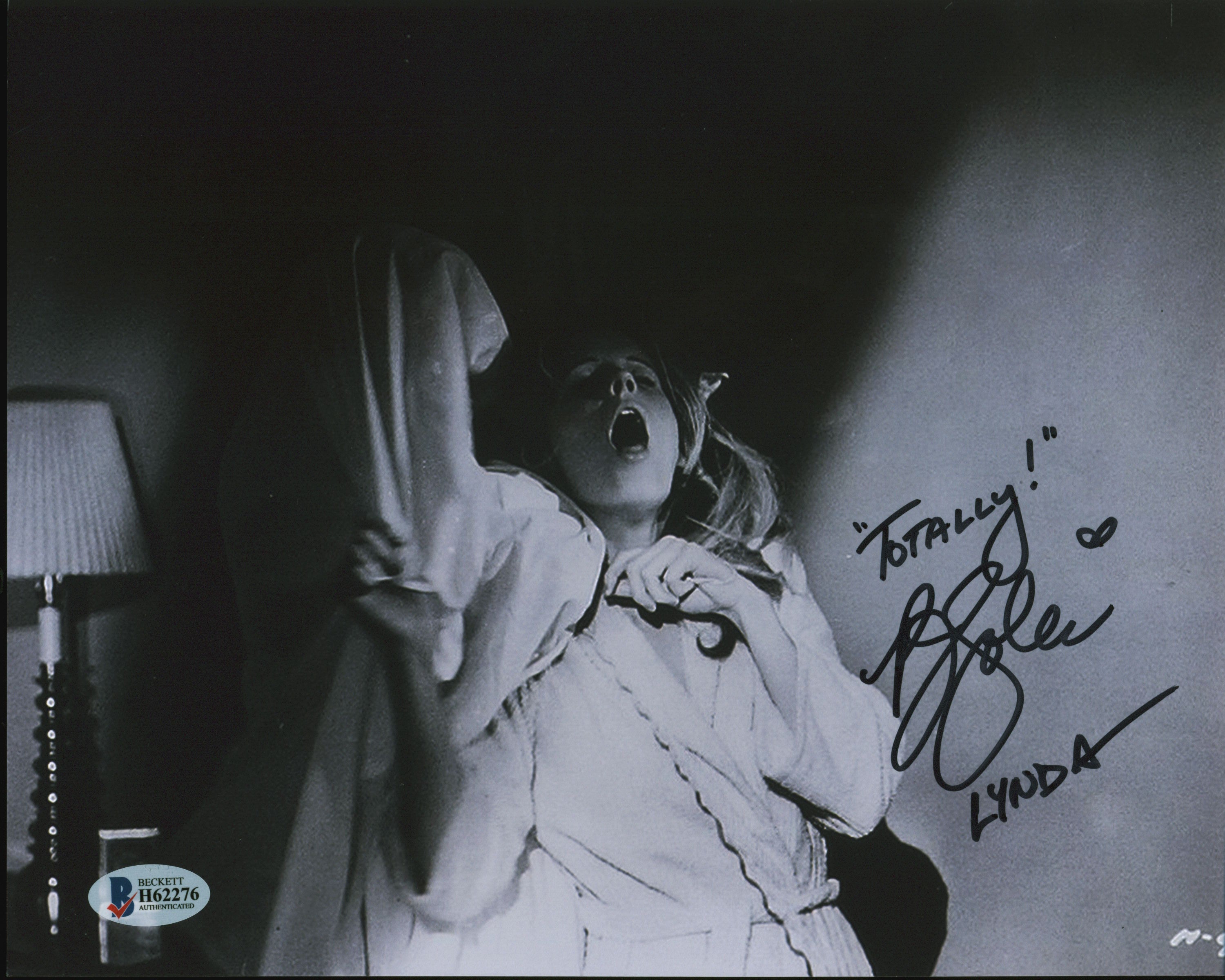 P.J. Soles Halloween "Totally! Linda" Authentic Signed 8x10 Photo BAS #H62276