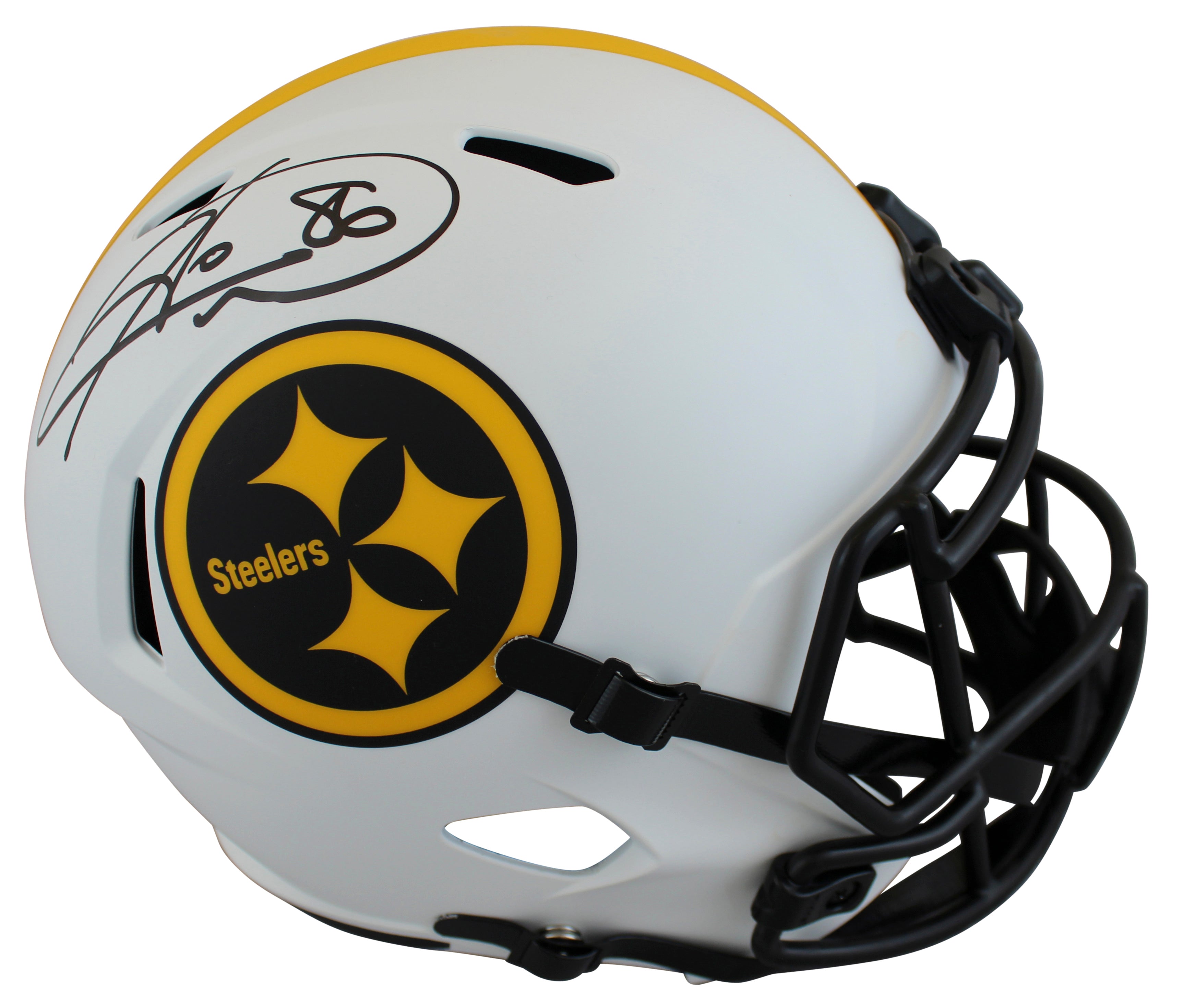 Steelers Hines Ward Authentic Signed Lunar Full Size Speed Rep Helmet BAS Wit