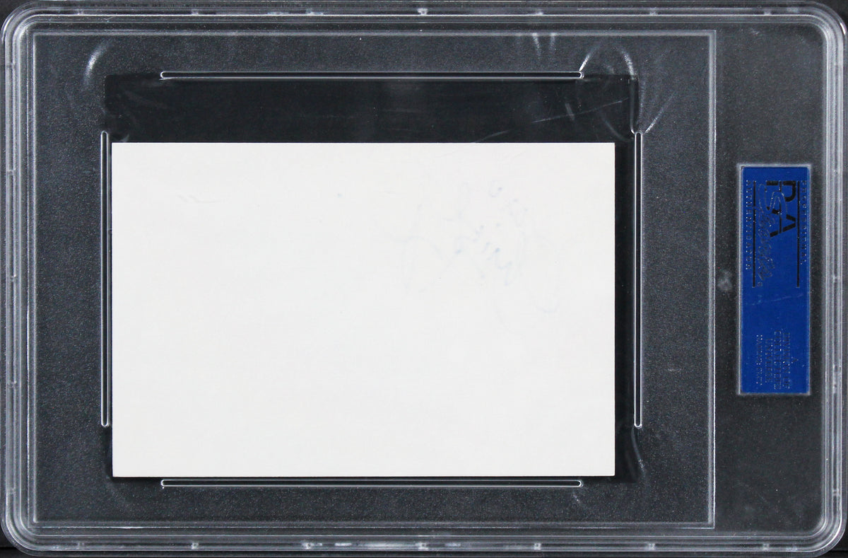 Christine Taylor Authentic Signed 4x6 Index Card Autographed PSA/DNA Slabbed 2