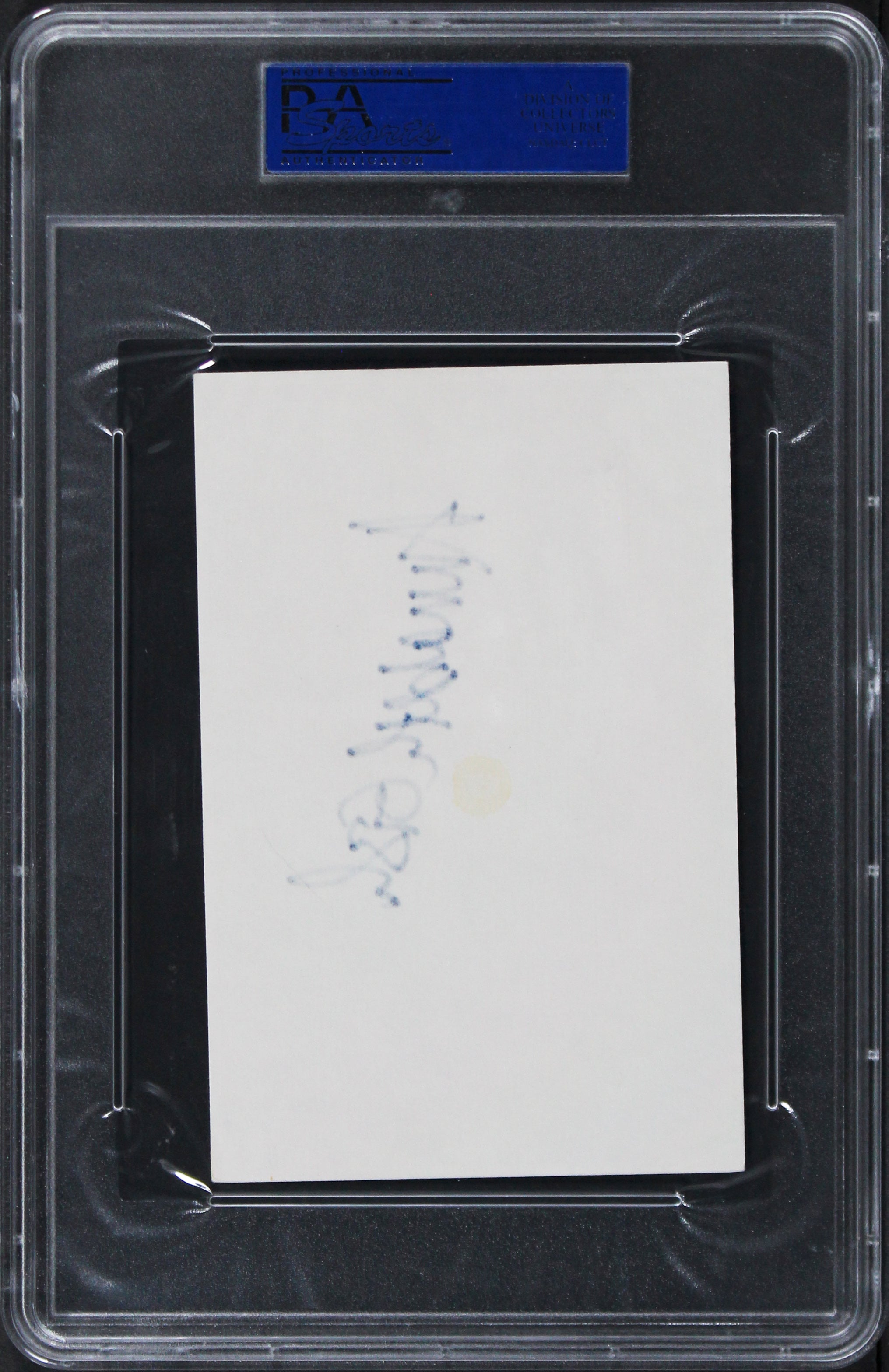 Annabeth Gish Authentic Signed 4X6 Index Card Autographed PSA/DNA Slabbed