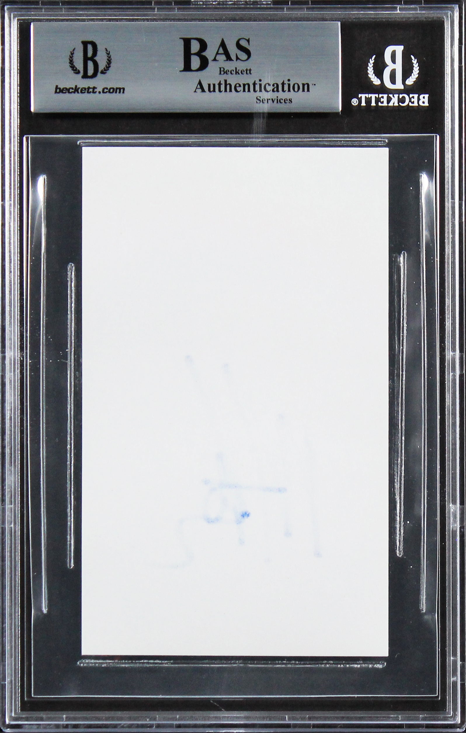 Mekhi Phifer 8 Mile Authentic Signed 3x5 Index Card Autographed BAS Slabbed