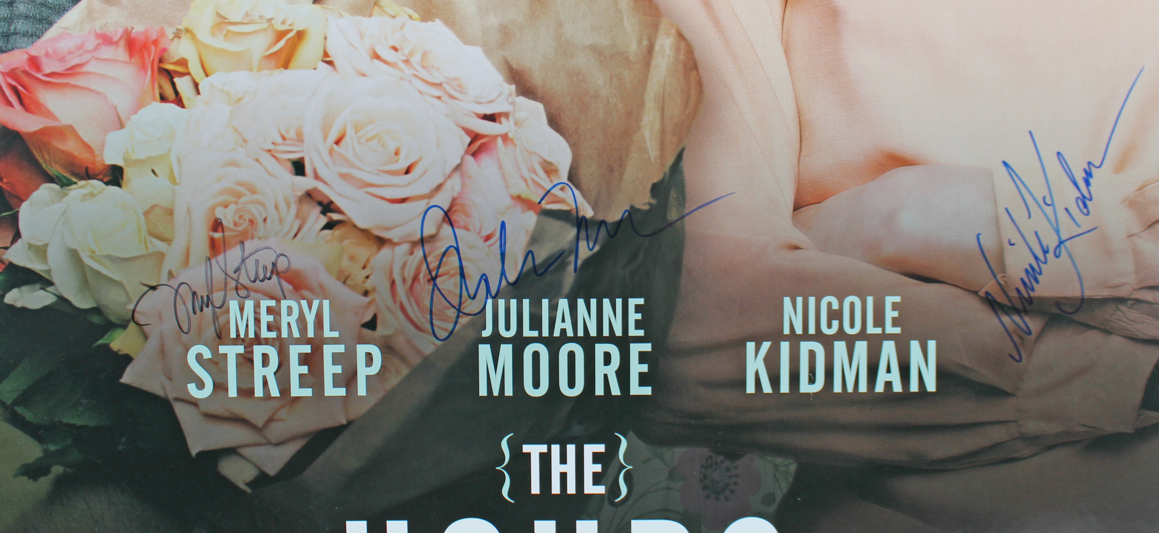 The Hours (3) Streep, Moore & Kidman Authentic Signed 27x40 Poster BAS #A63494