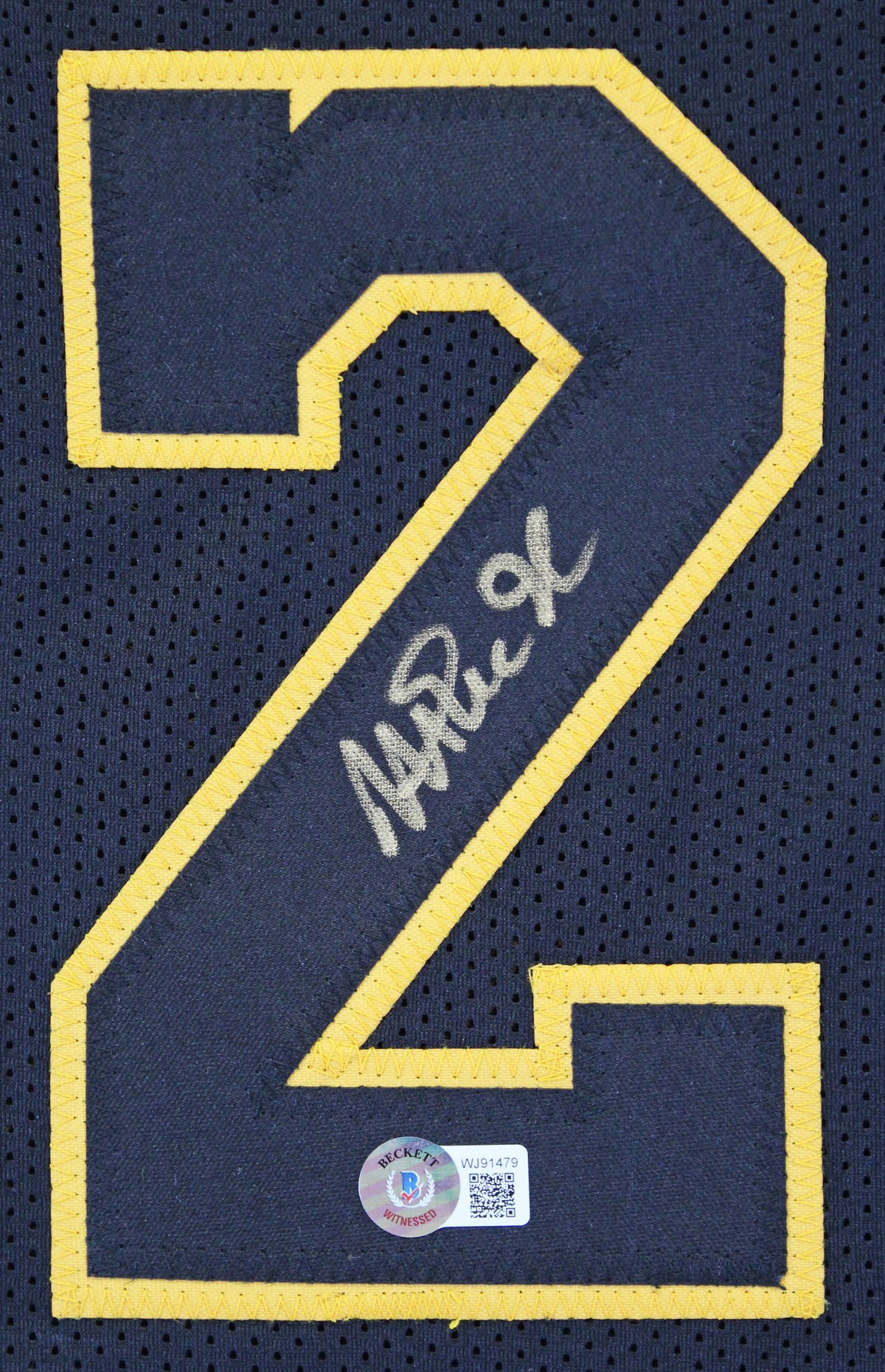 Magic Johnson Signed Black Pro Style Jersey Black Numbers Gold Trim BAS Witness