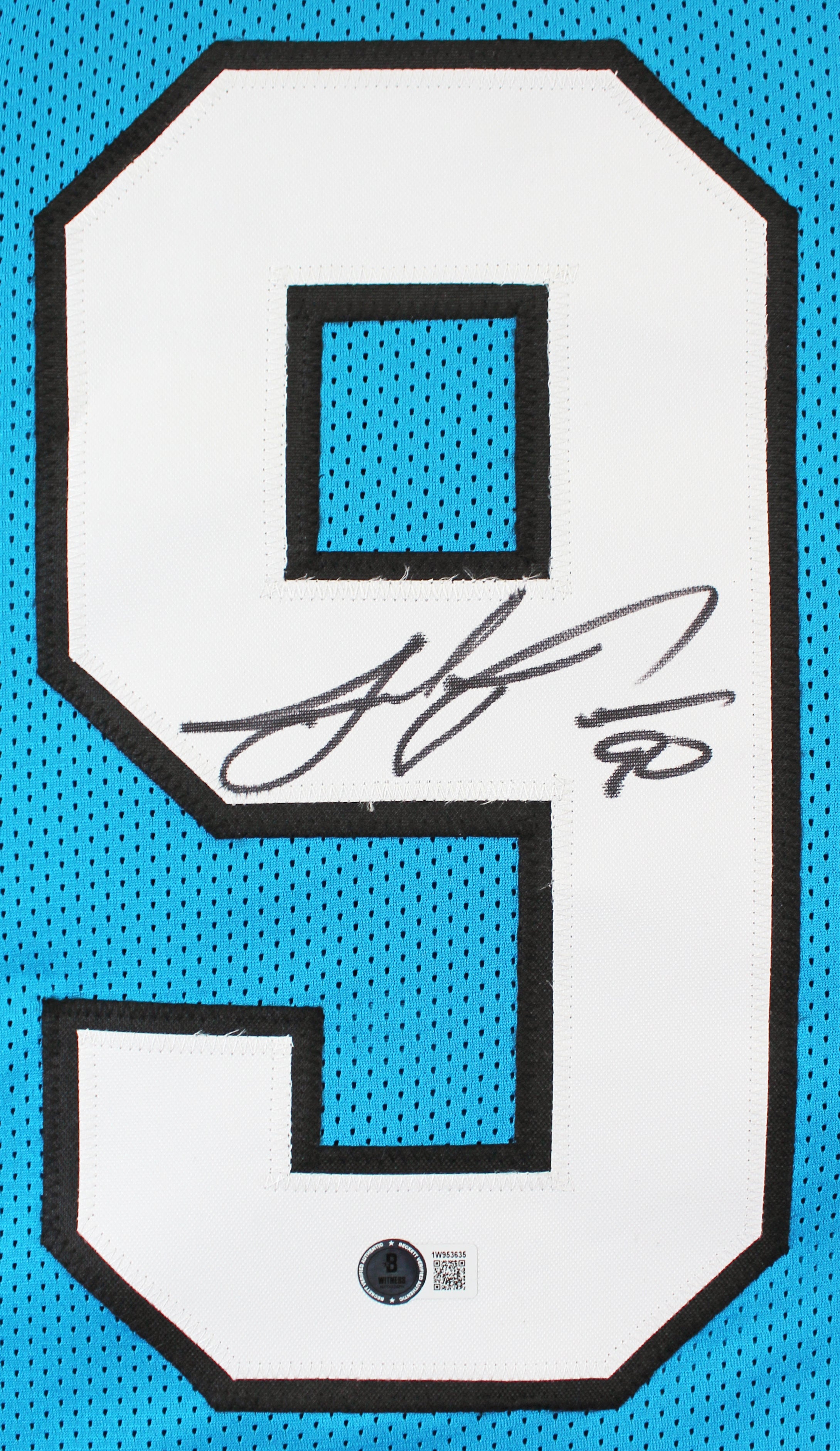 Julius Peppers Authentic Signed Blue Pro Style Jersey Autographed BAS Witnessed HOLIDAY DOORBUSTER