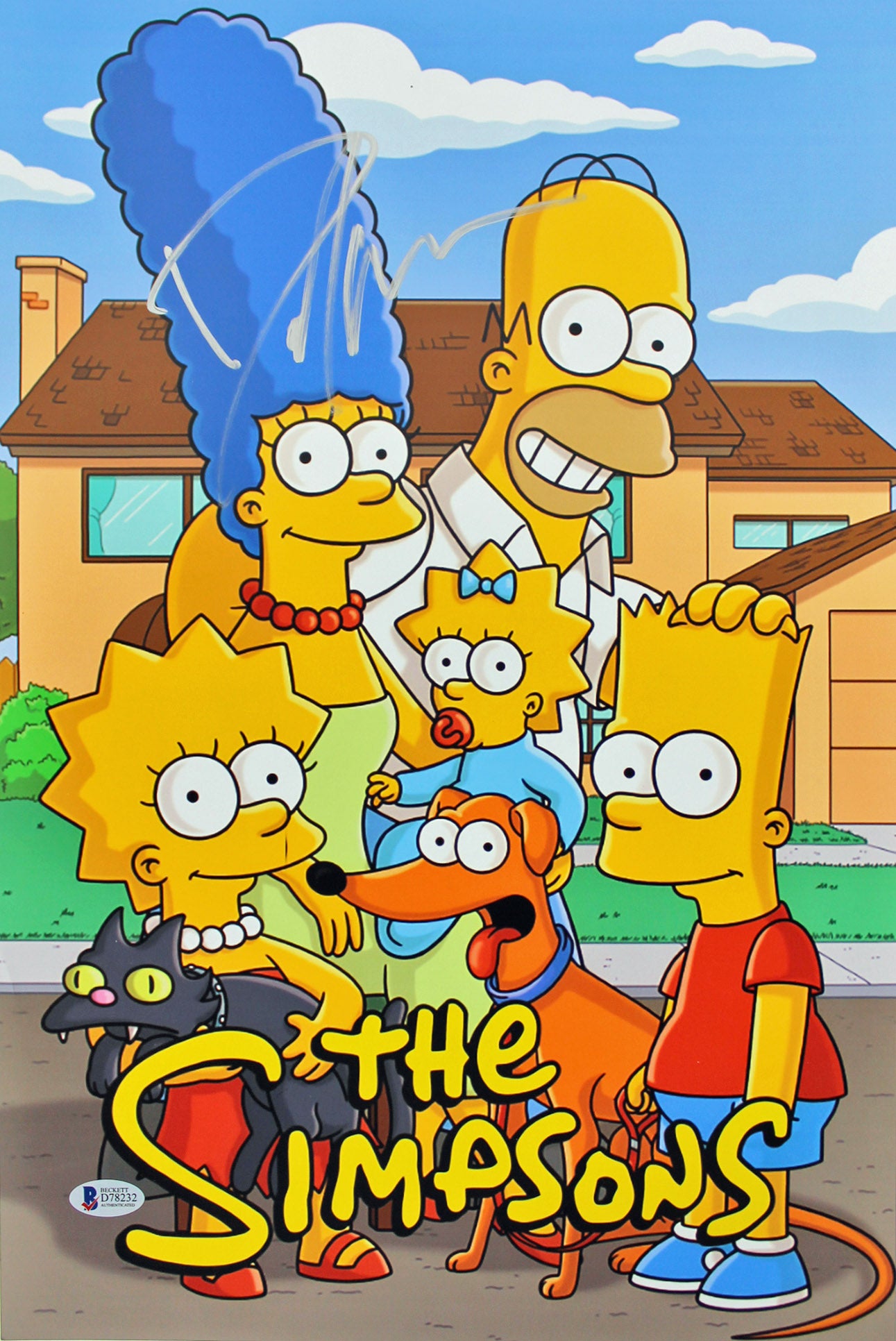 Danny Elfman The Simpsons Authentic Signed 12x18 Photo Autographed BAS #D78232