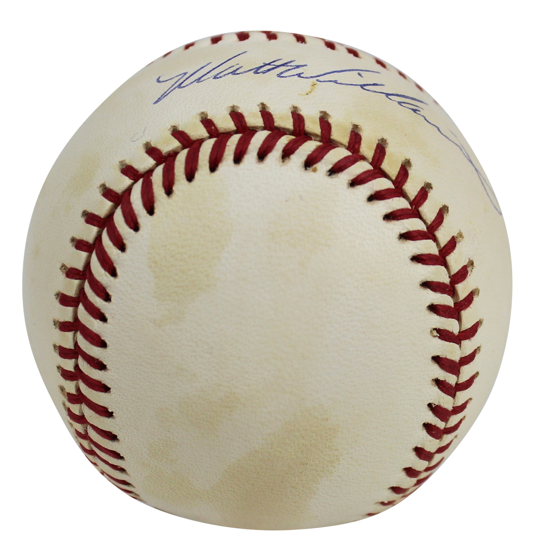 Giants Matt Williams Authentic Signed Coleman Onl Baseball BAS #H91073