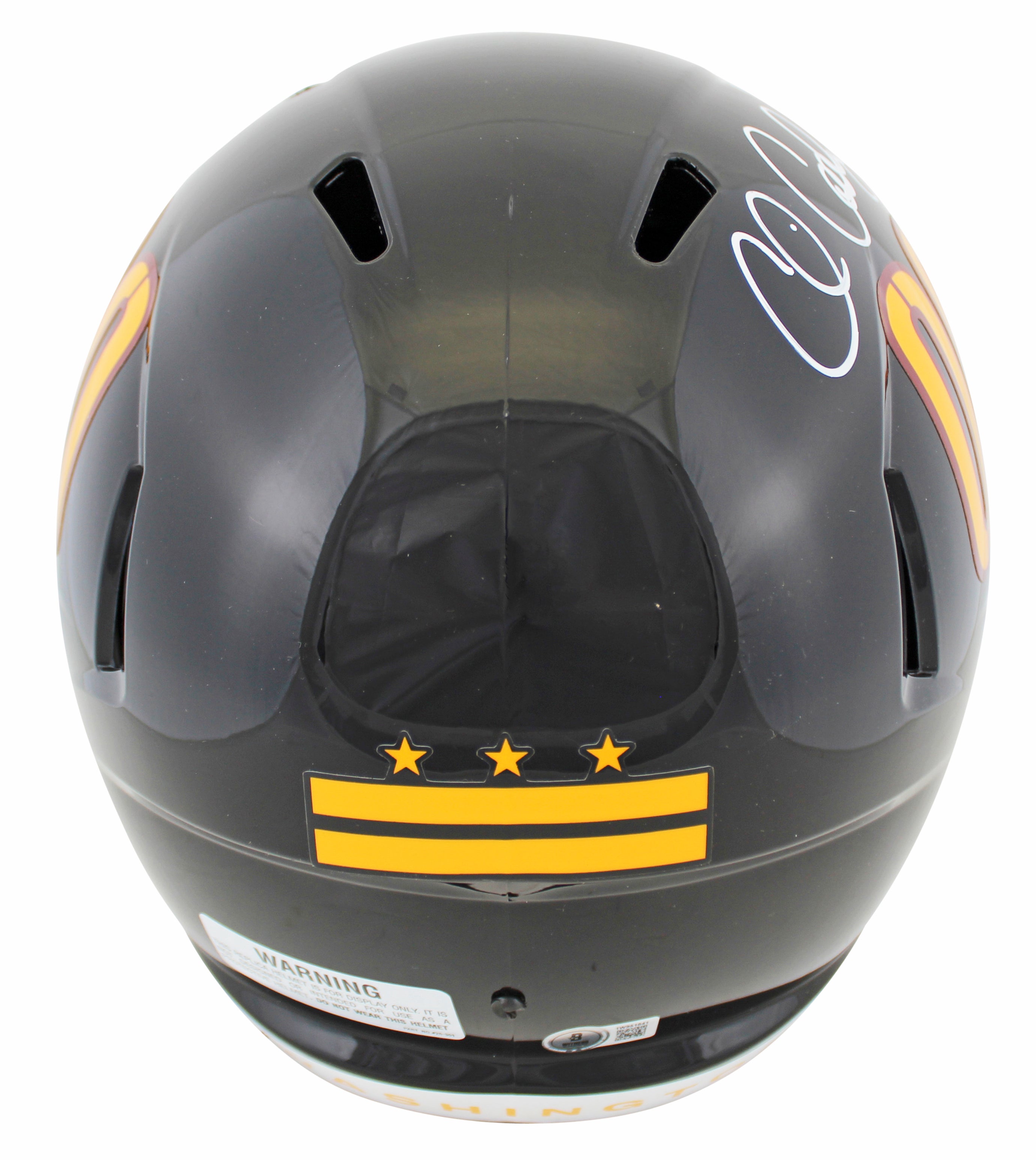 Commanders Chris Cooley Signed 2022 On-Field F/S Speed Rep Helmet W/ Case BAS W