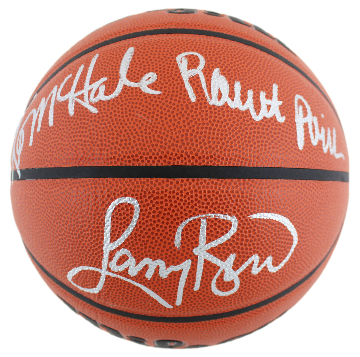 Celtics Larry Bird, Kevin McHale & Robert Parish Signed Wilson Basketball BAS W
