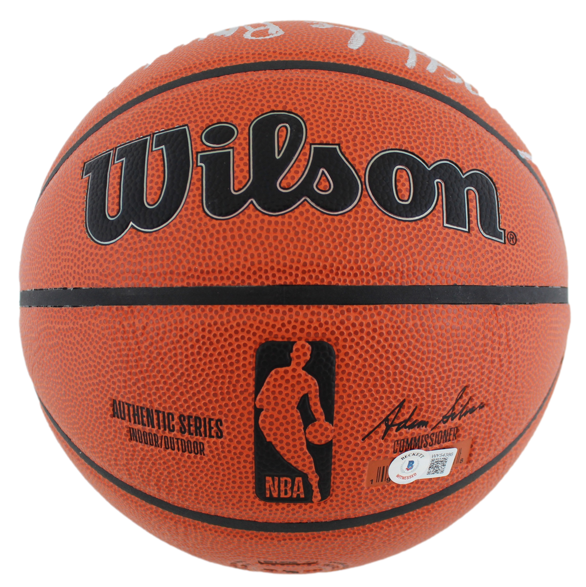 Celtics Larry Bird, Kevin McHale & Robert Parish Signed Wilson Basketball BAS W
