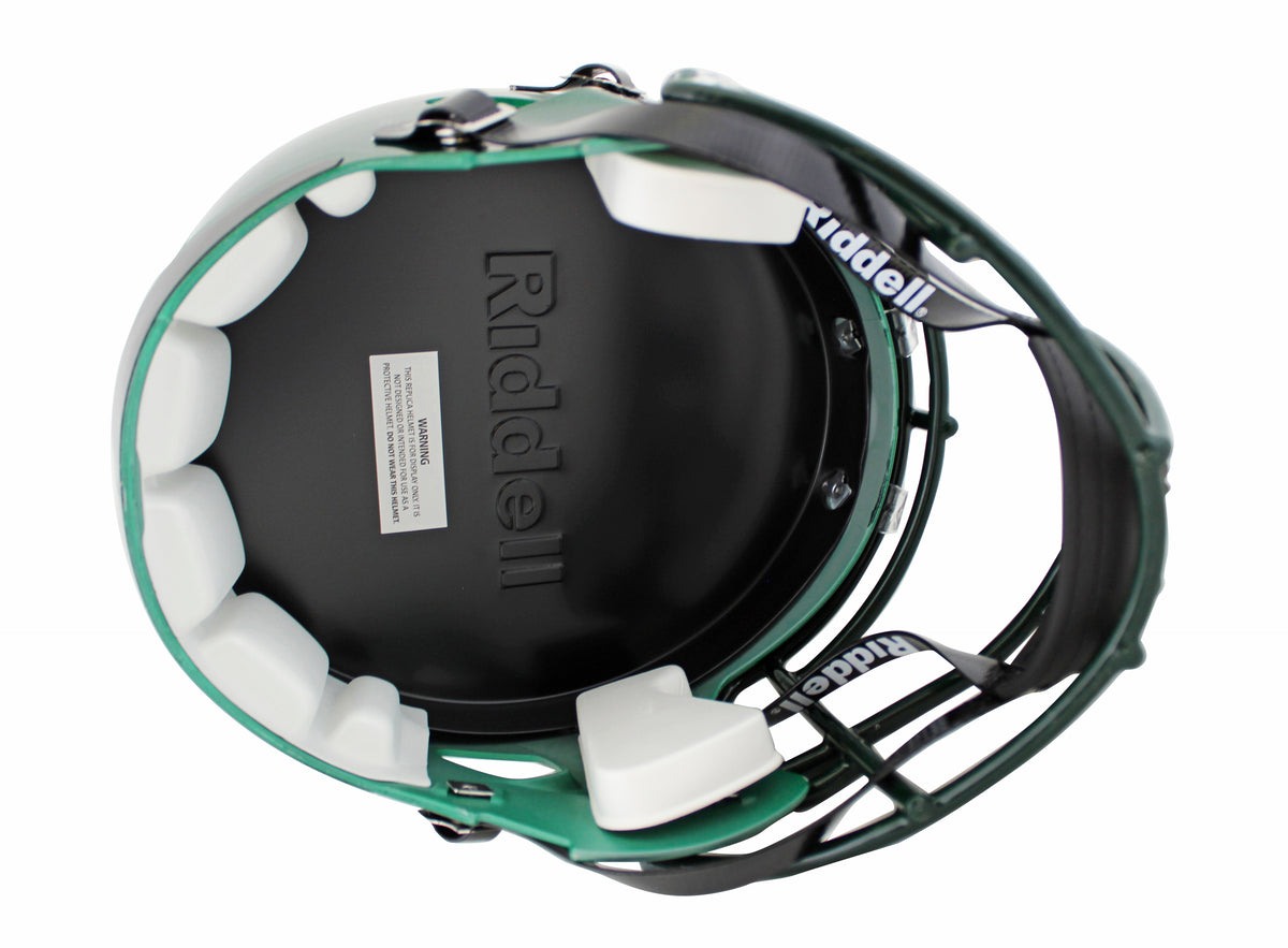 Oregon Troy Franklin Authentic Signed Full Size Speed Rep Helmet BAS Witnessed