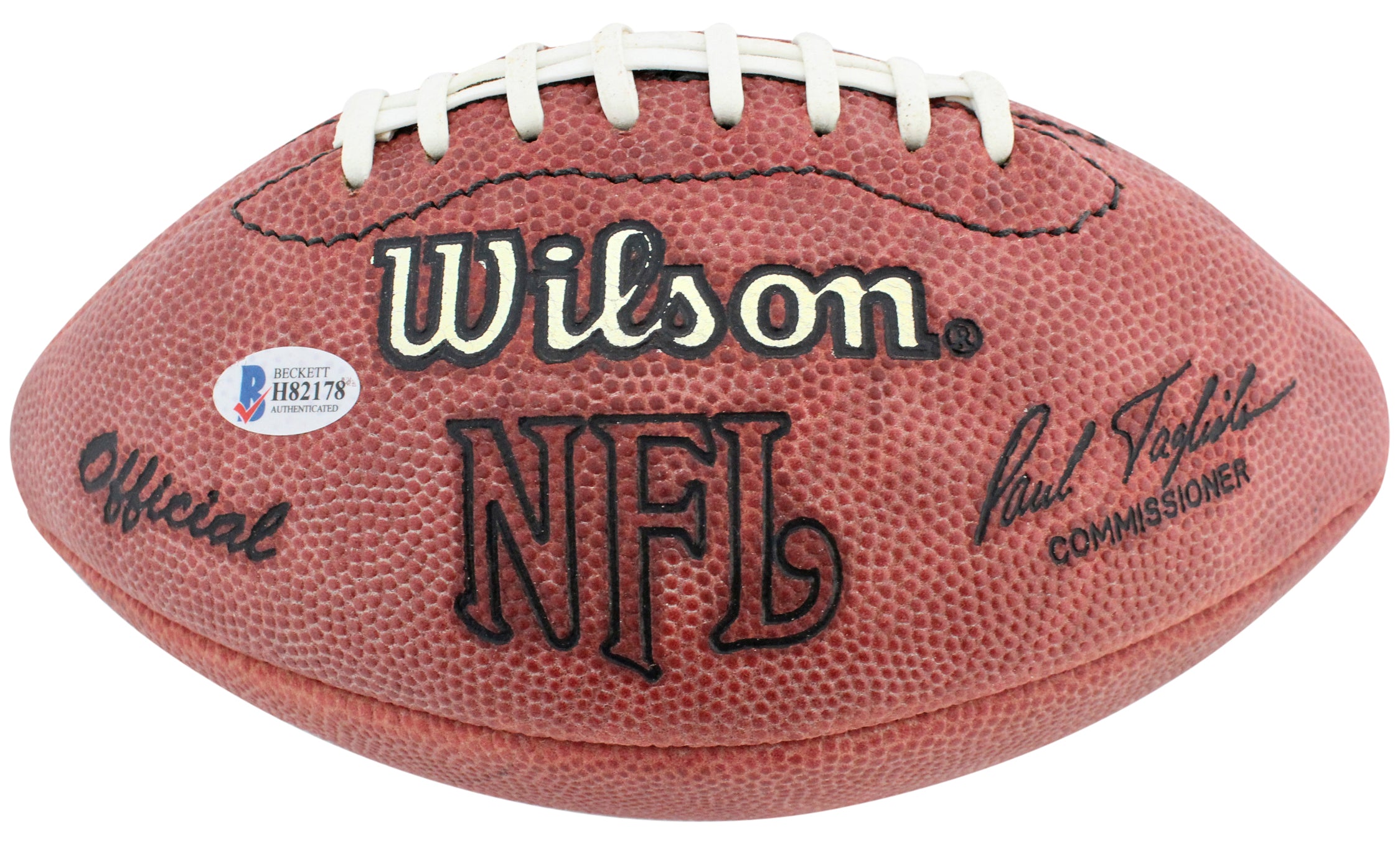 Raiders Daryle Lamonica Authentic Signed Pee Wee Official Nfl Football BAS
