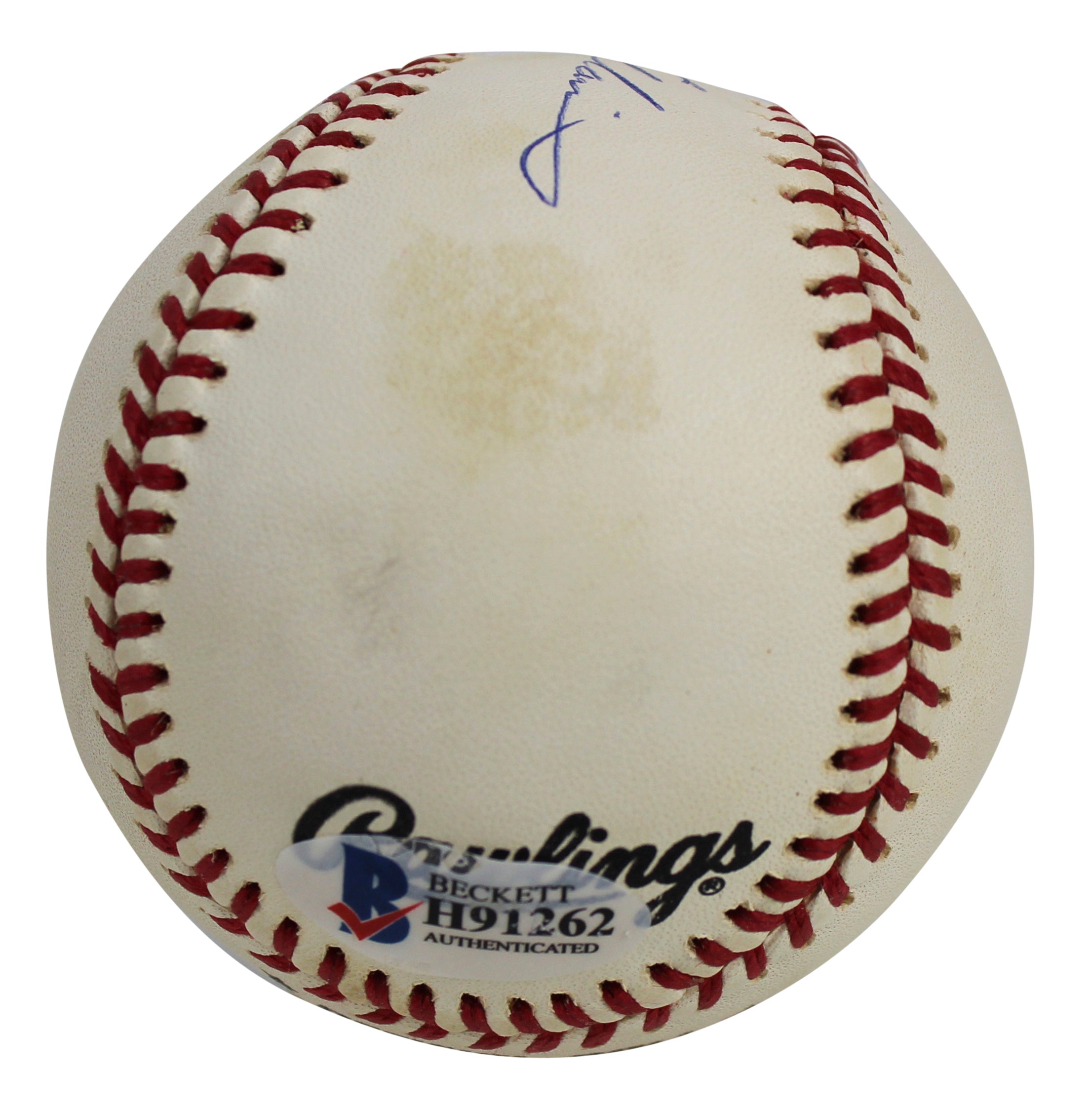 Giants Matt Williams Authentic Signed Coleman Onl Baseball BAS #H91262