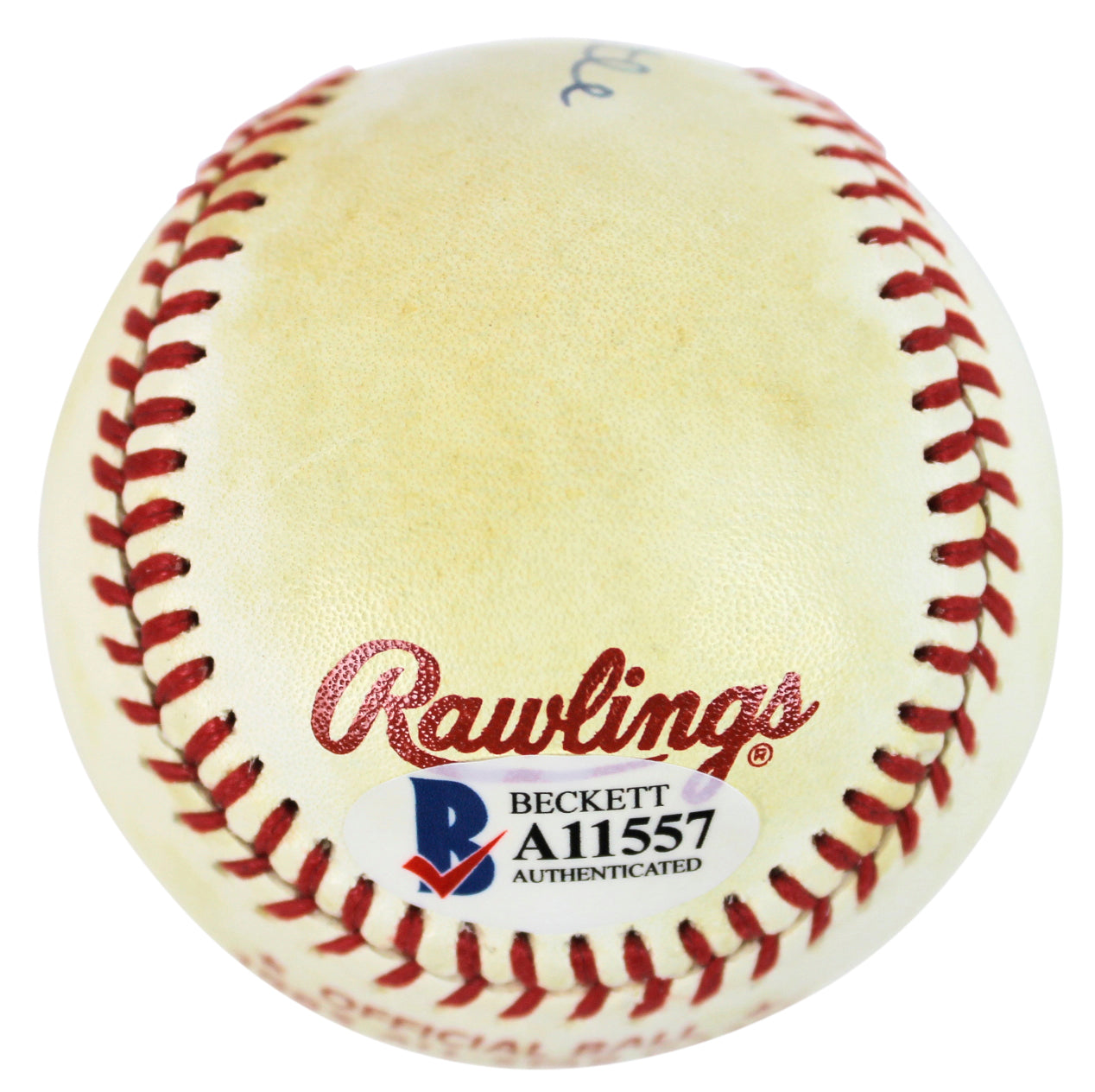 Yankees Mickey Mantle Signed 1983 50th AS Game Logo Oml Baseball BAS #A11557