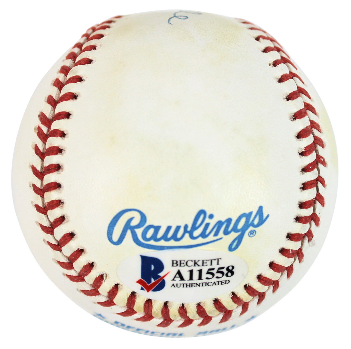 Yankees Mickey Mantle Authentic Signed Bobby Brown Oal Baseball BAS #A11558