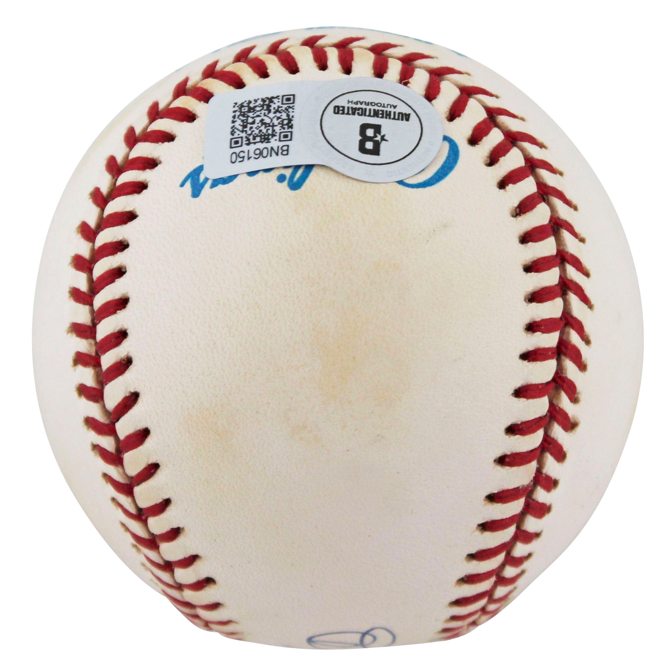 Yankees Don Larsen "10-8-66" Authentic Signed Oal Baseball BAS #BN06150