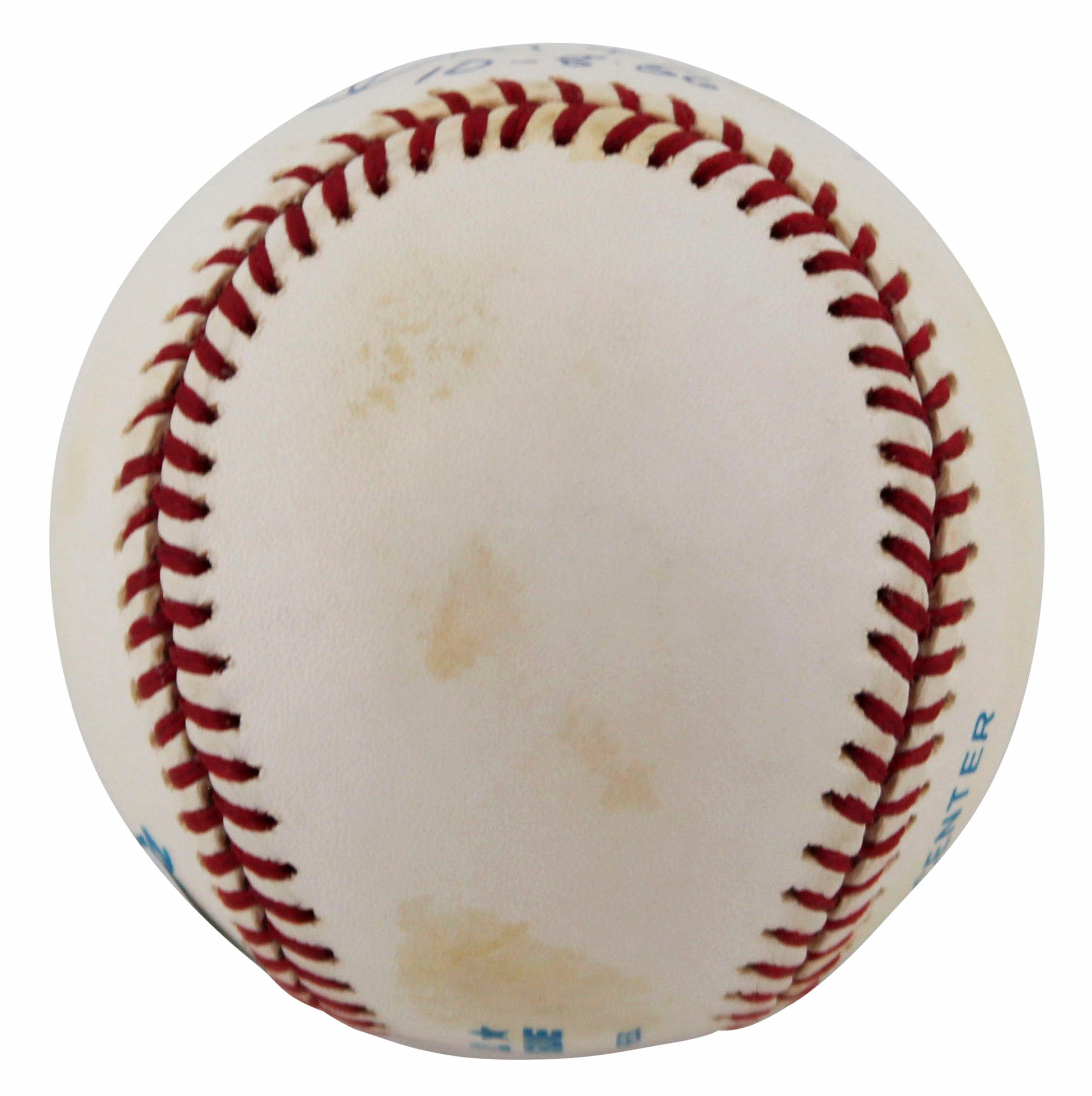 Yankees Don Larsen "10-8-66" Authentic Signed Oal Baseball BAS #BN06150