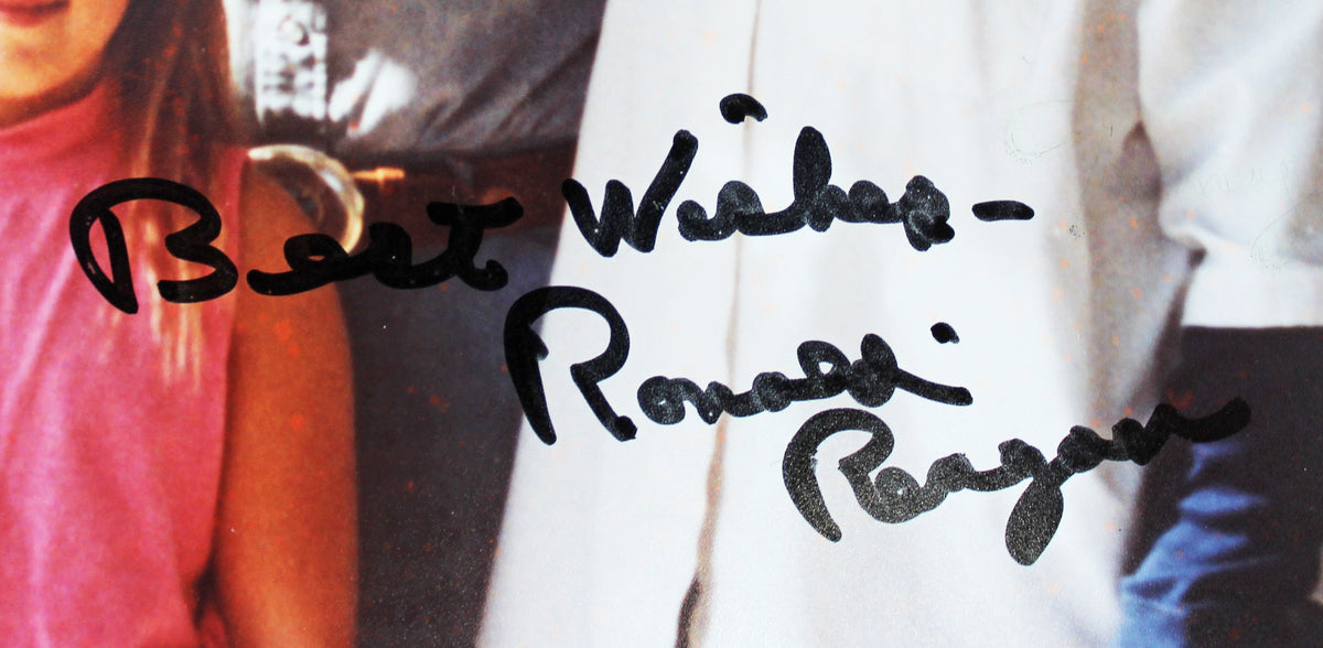 Ronald Reagan "Best Wishes" Authentic Signed 8x10 Photo Autographed BAS #Z86594