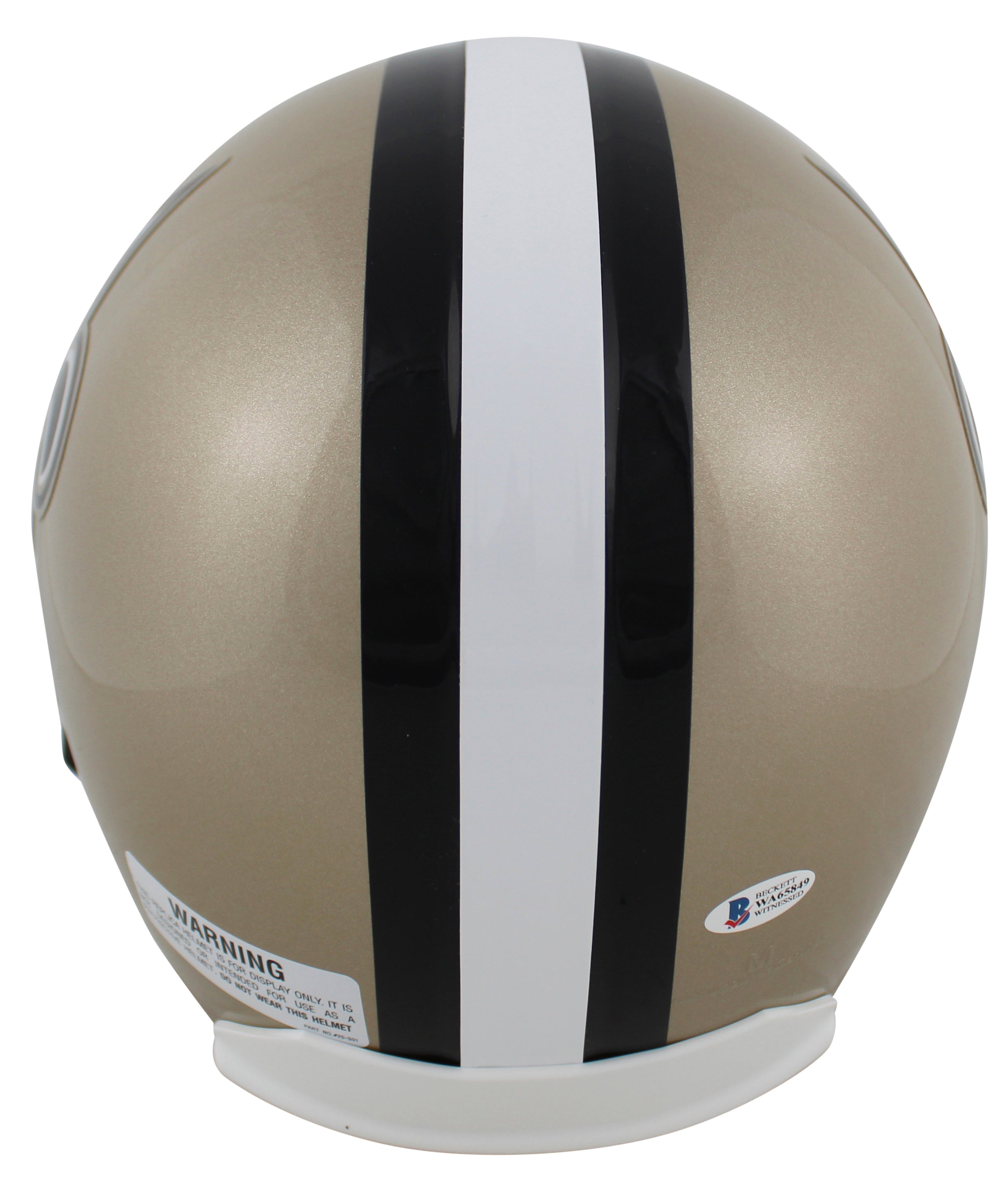 Saints Taysom Hill Authentic Signed Full Size Rep Helmet BAS Witnessed