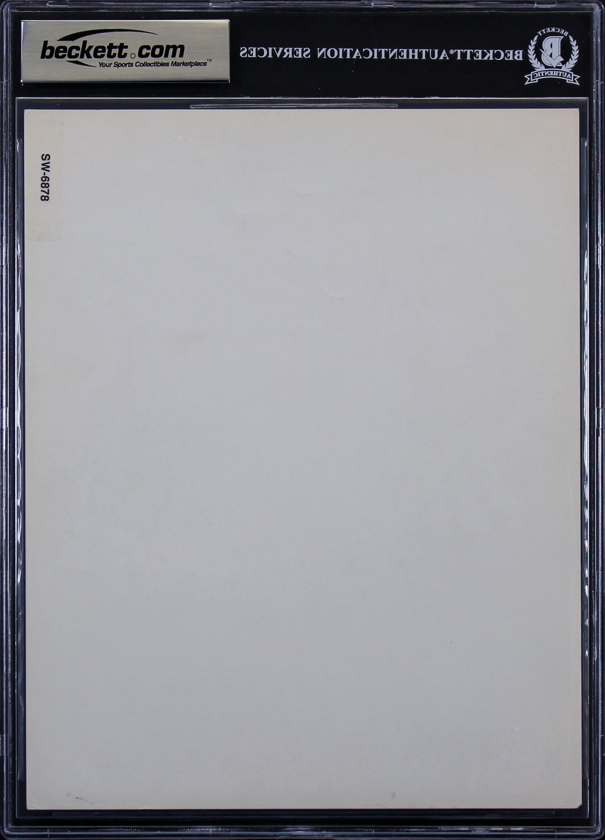 Star Wars (3) Hamill, Taylor & Mollo Signed 8x10 B&W Photo Auto Grade 9 BAS Slab