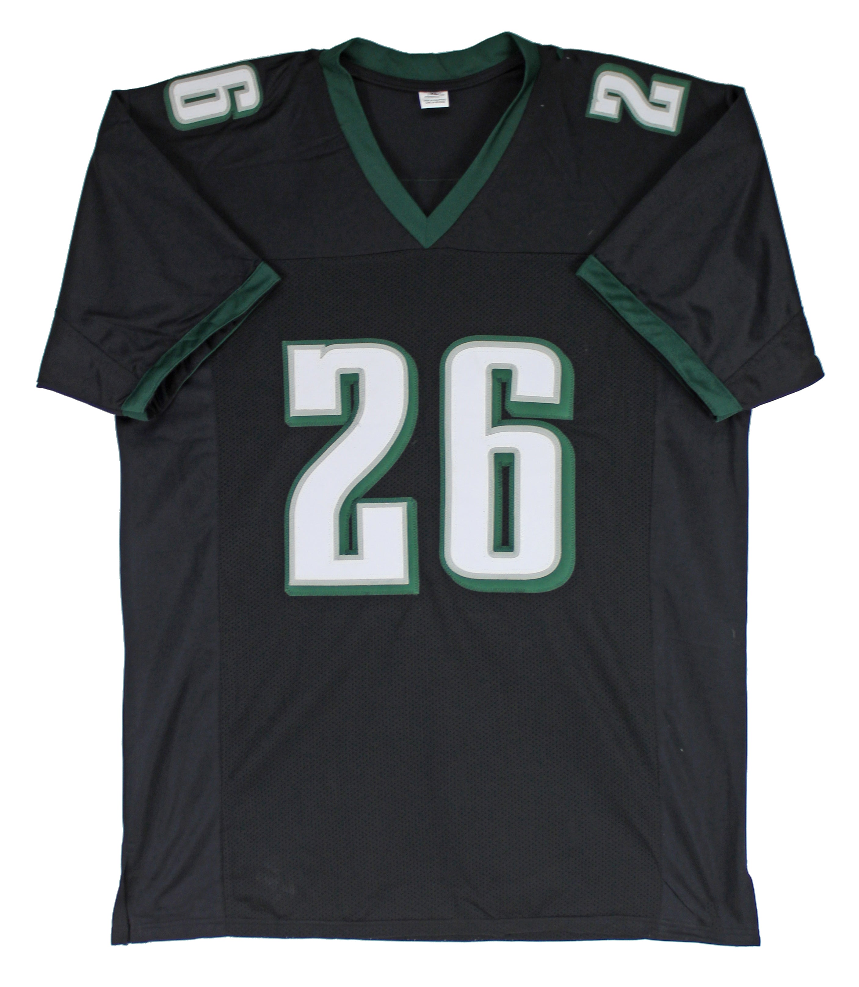 Miles Sanders Fly Eagles Fly Authentic Signed Black Pro Style Jersey BAS Witness