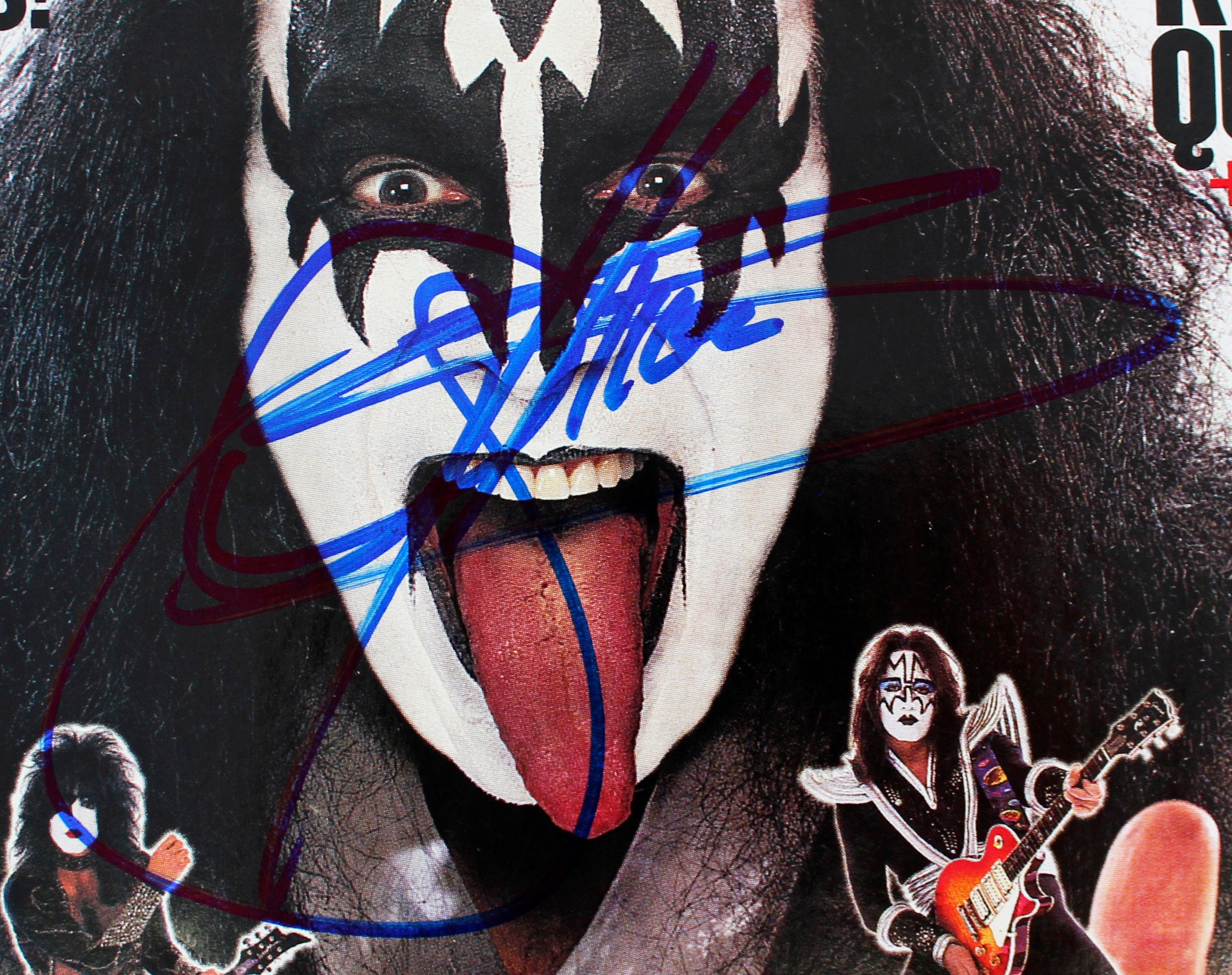 Gene Simmons KISS Authentic Signed 1998 Guitar World Magazine BAS #BF88874