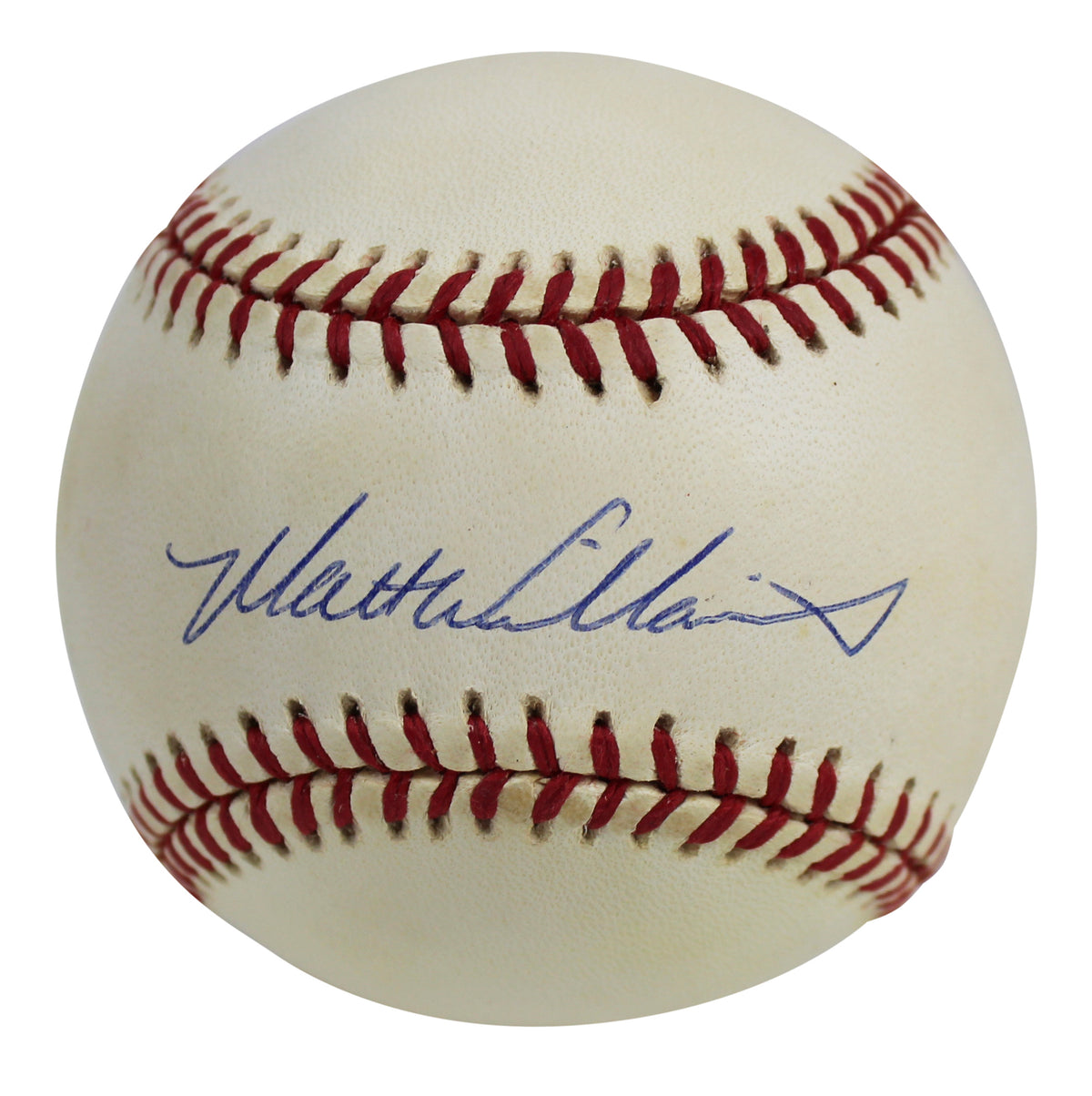 Giants Matt Williams Authentic Signed Coleman Onl Baseball BAS #H91004