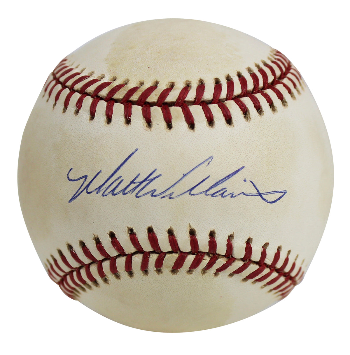 Giants Matt Williams Authentic Signed Coleman Onl Baseball BAS #H91259